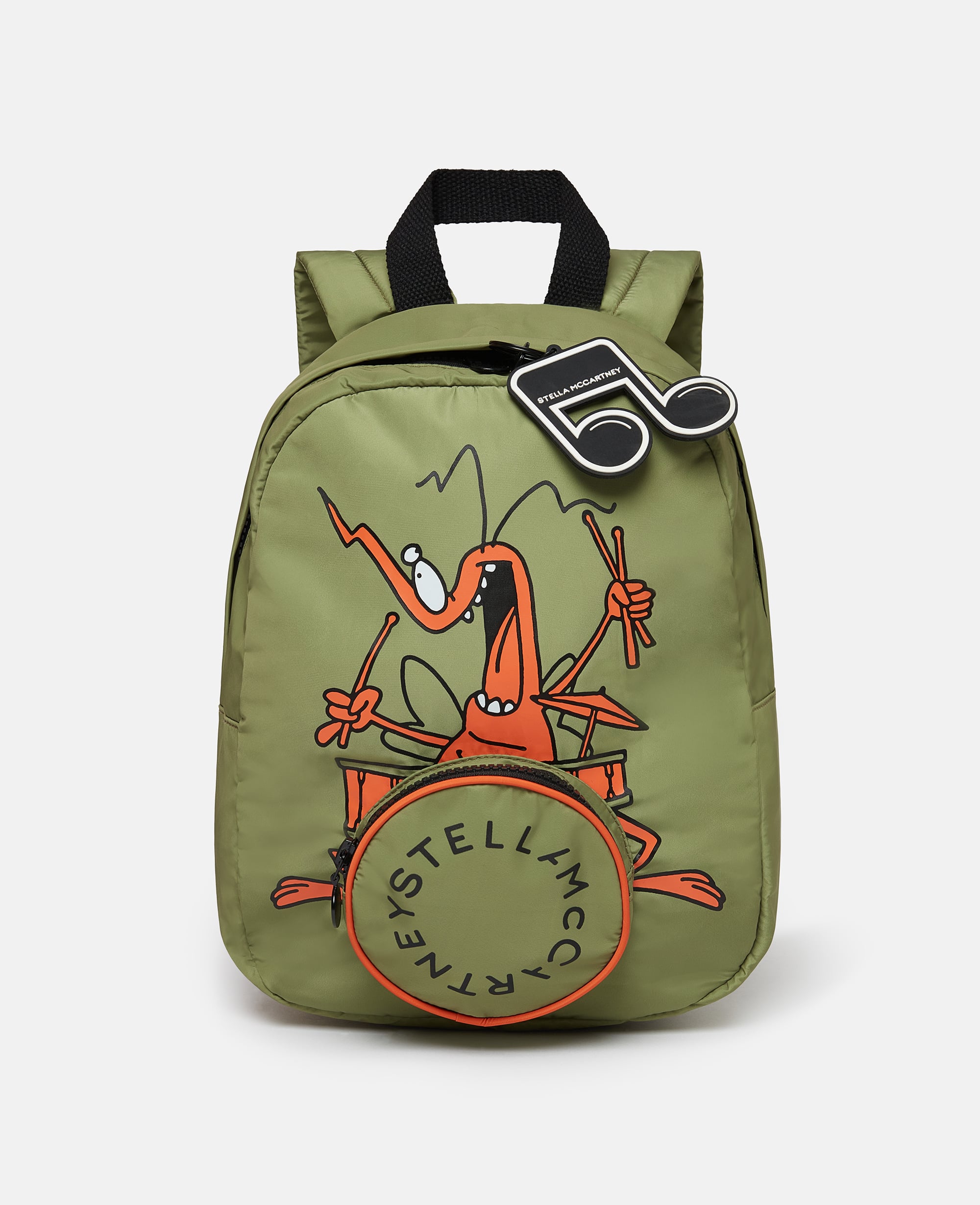 Stella McCartney - Bug Band Graphic Backpack, Woman, Green