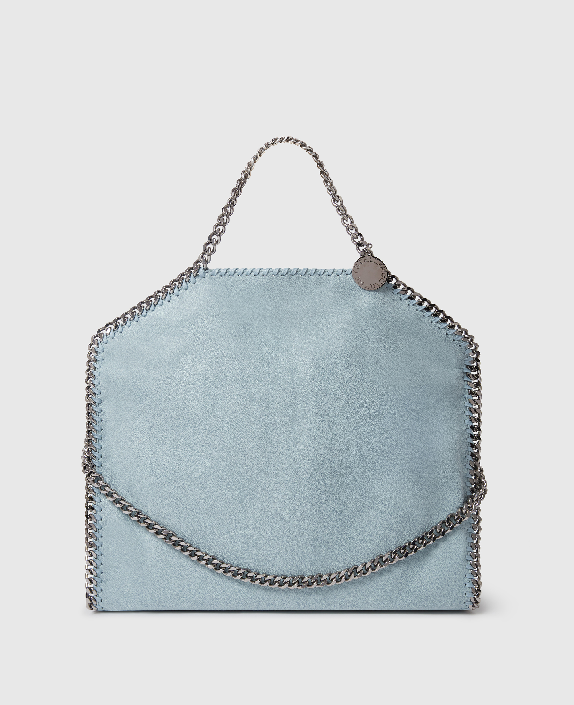 Stella McCartney - Faltbare Falabella Tote Bag, Light blue