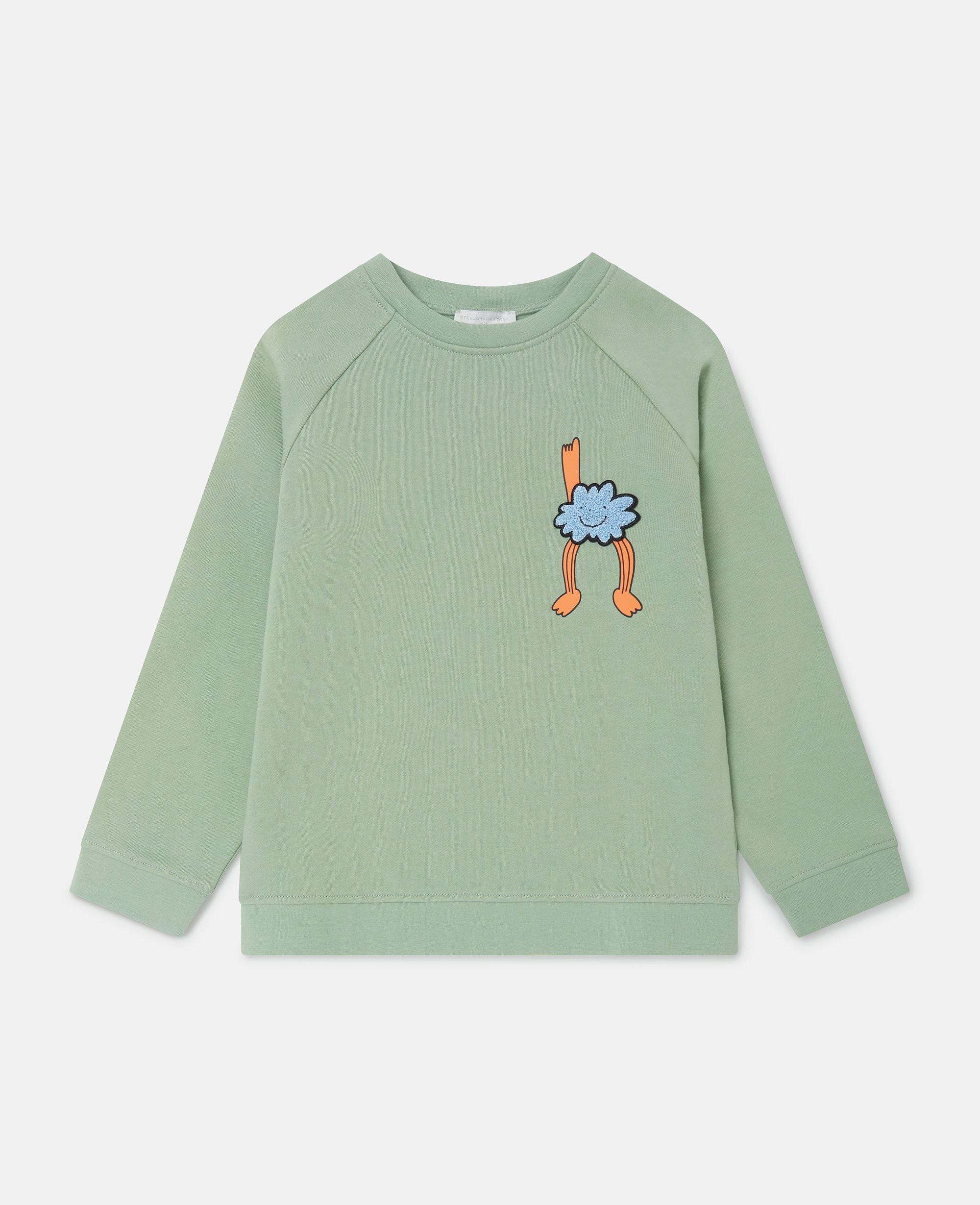Earth Friends Graphic Crewneck Sweatshirt, , Size: 12 - Stella McCartney - Modalova