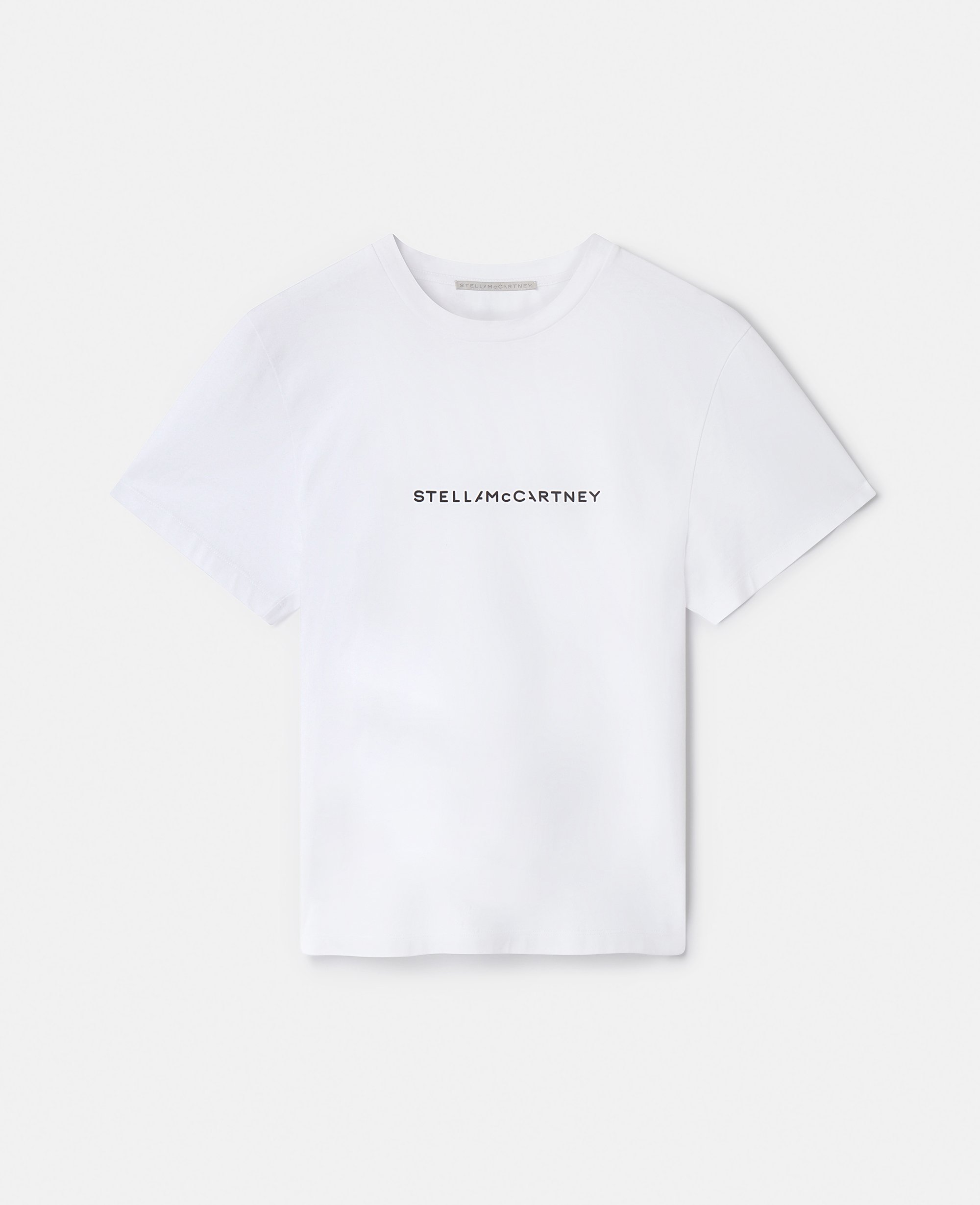 Logo Oversized Cotton T-Shirt, Woman, , Size: XXS - Stella McCartney - Modalova