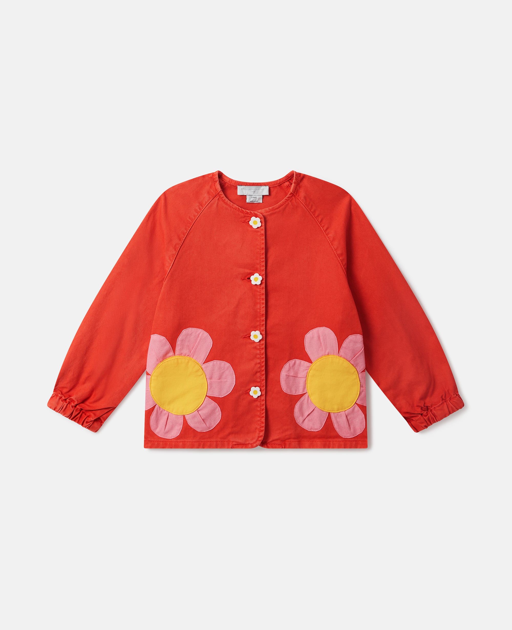 Stella McCartney - Floral Appliqué Cardigan, , Size: 4