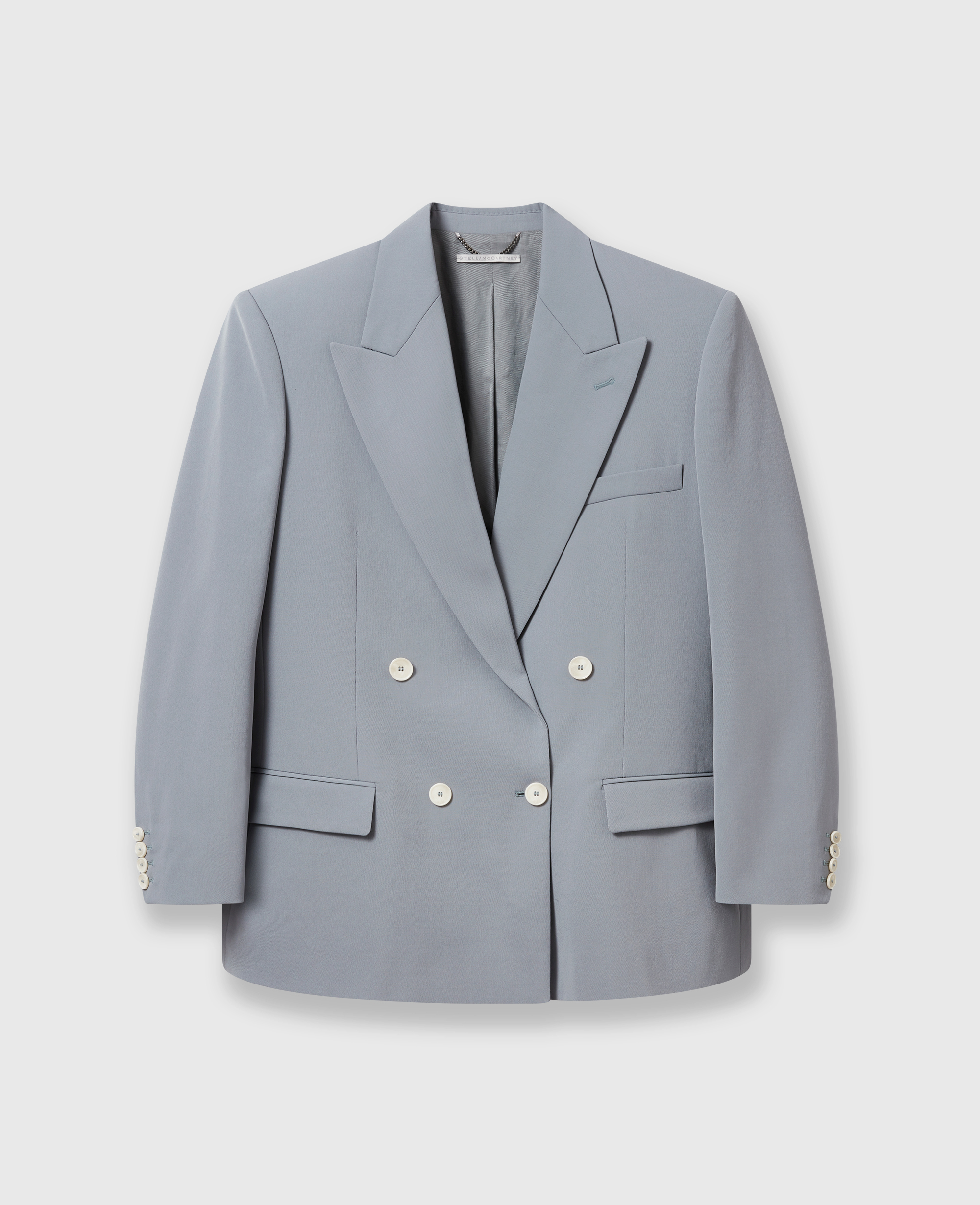 Oversized Double-Breasted Blazer, Woman, , Size: 36 - Stella McCartney - Modalova