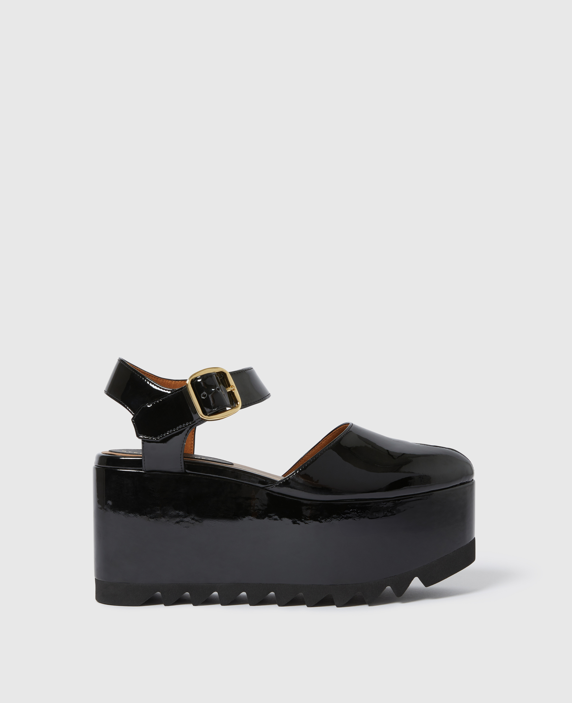 Sandales vernies a plateforme Elyse, , , Taille: 34h - Stella McCartney - Modalova