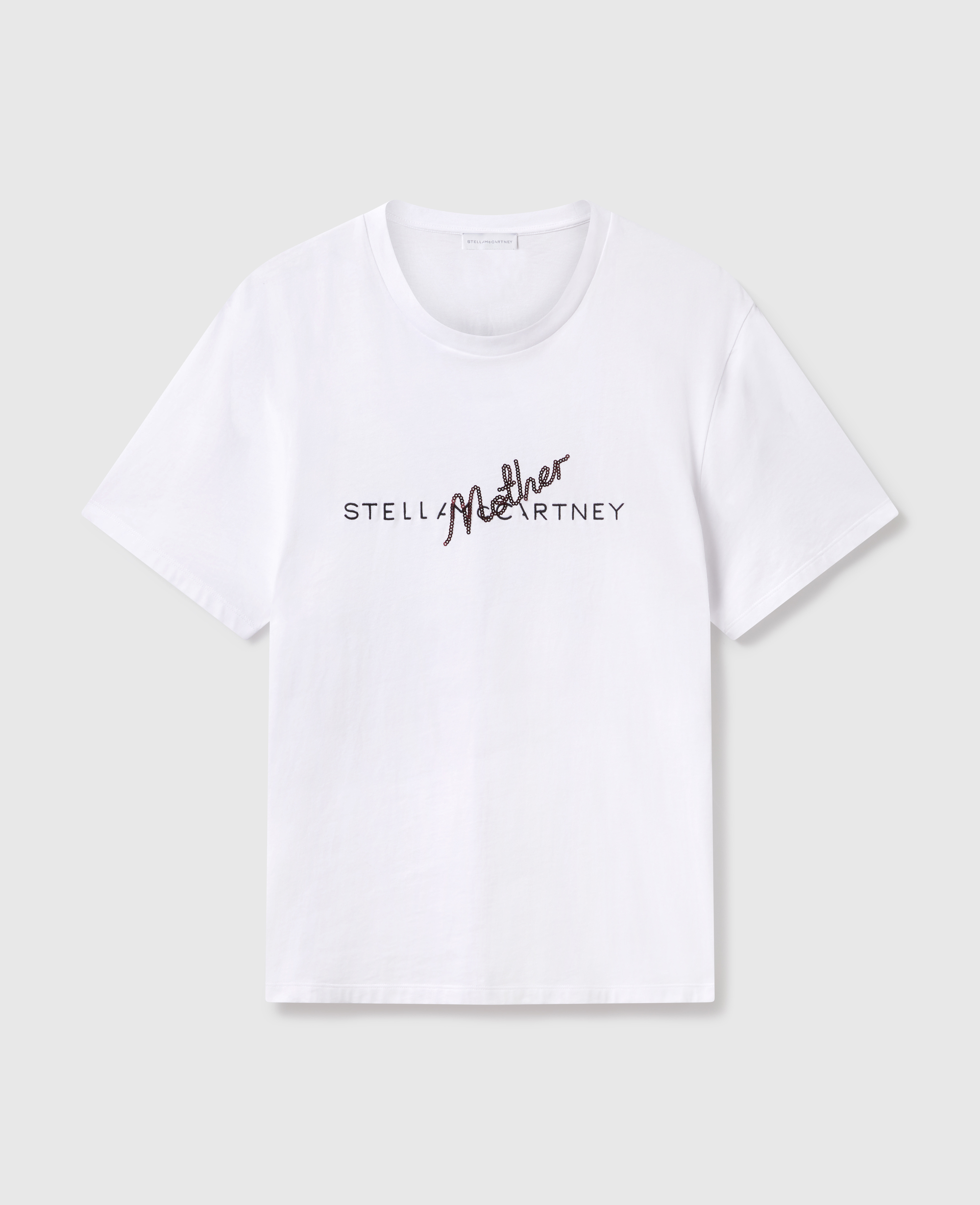 Stella Mccartney Mother Sequins Boxy T-shirt