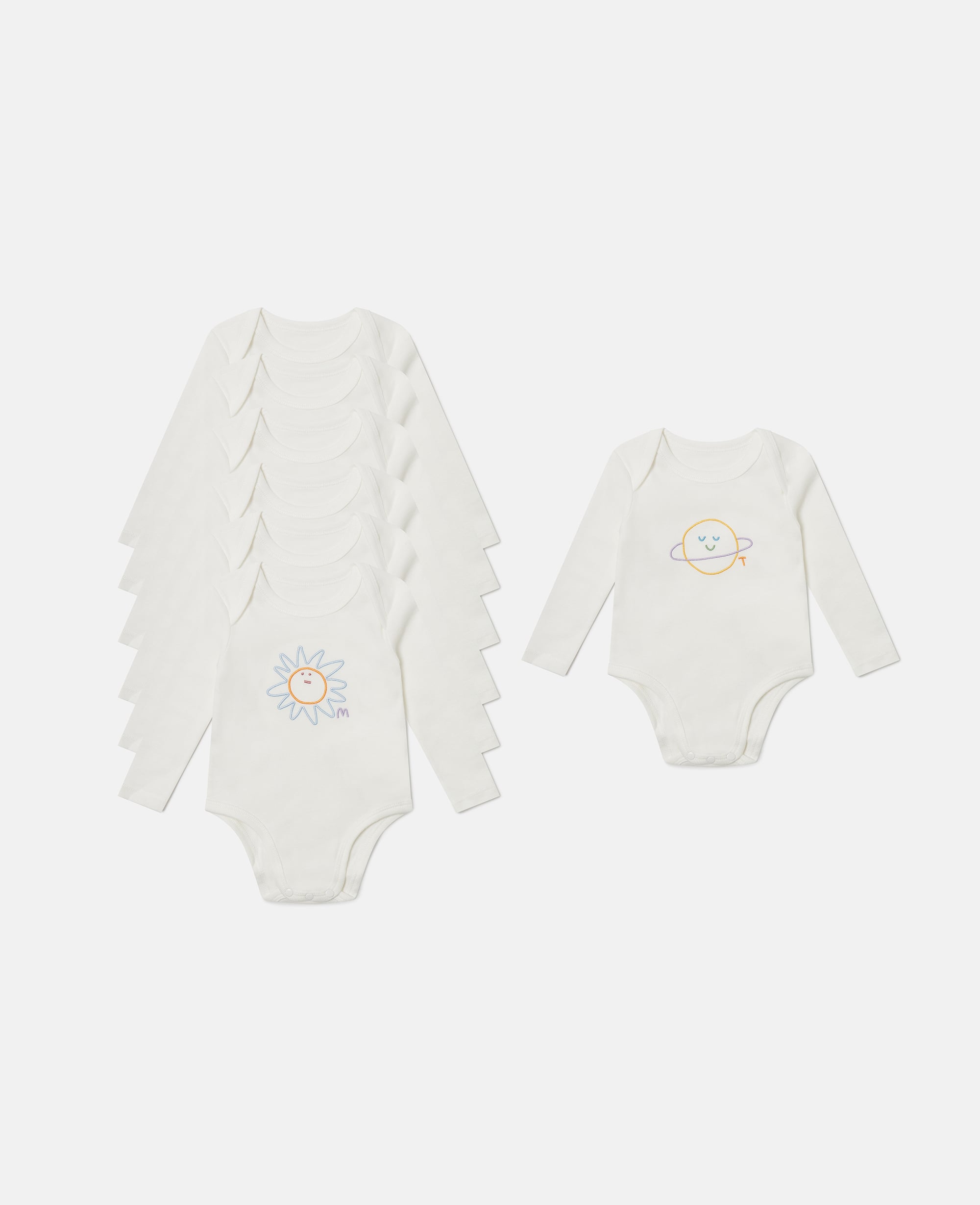 Stella McCartney - Planets Embroidered Romper Set, , Size: 6m