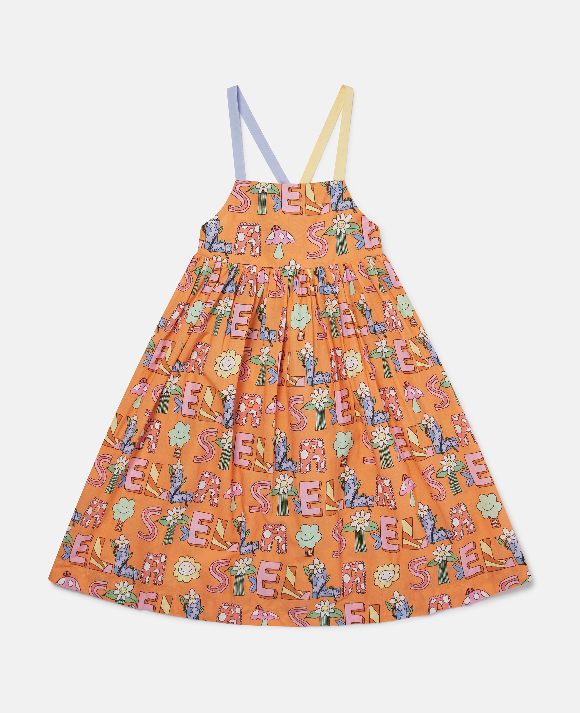 Stella Woodland Lettering Sleeveless Dress, , Size: 6 - Stella McCartney - Modalova