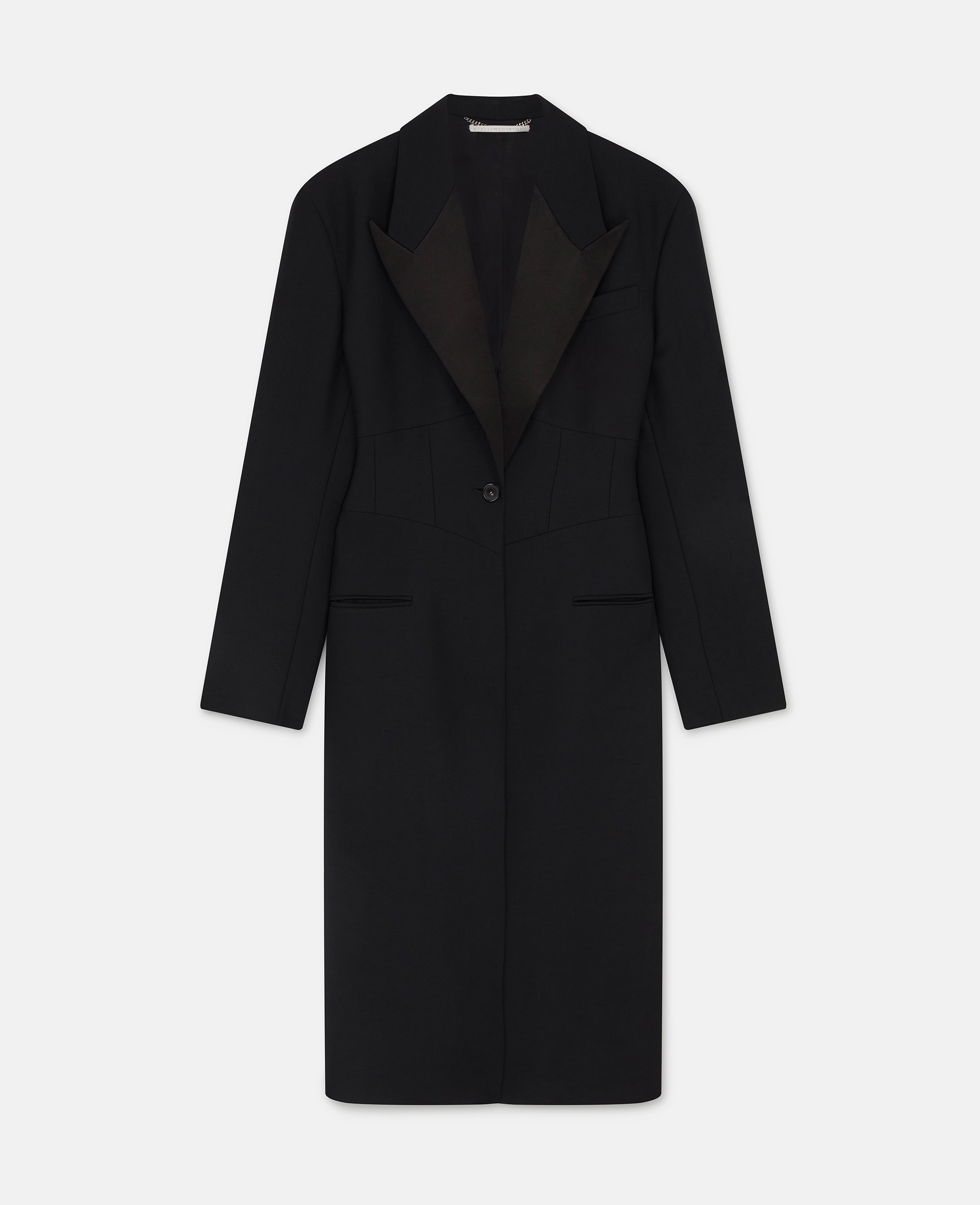 Stella McCartney – Corset Waist Coat, Woman, Black, Size: 42