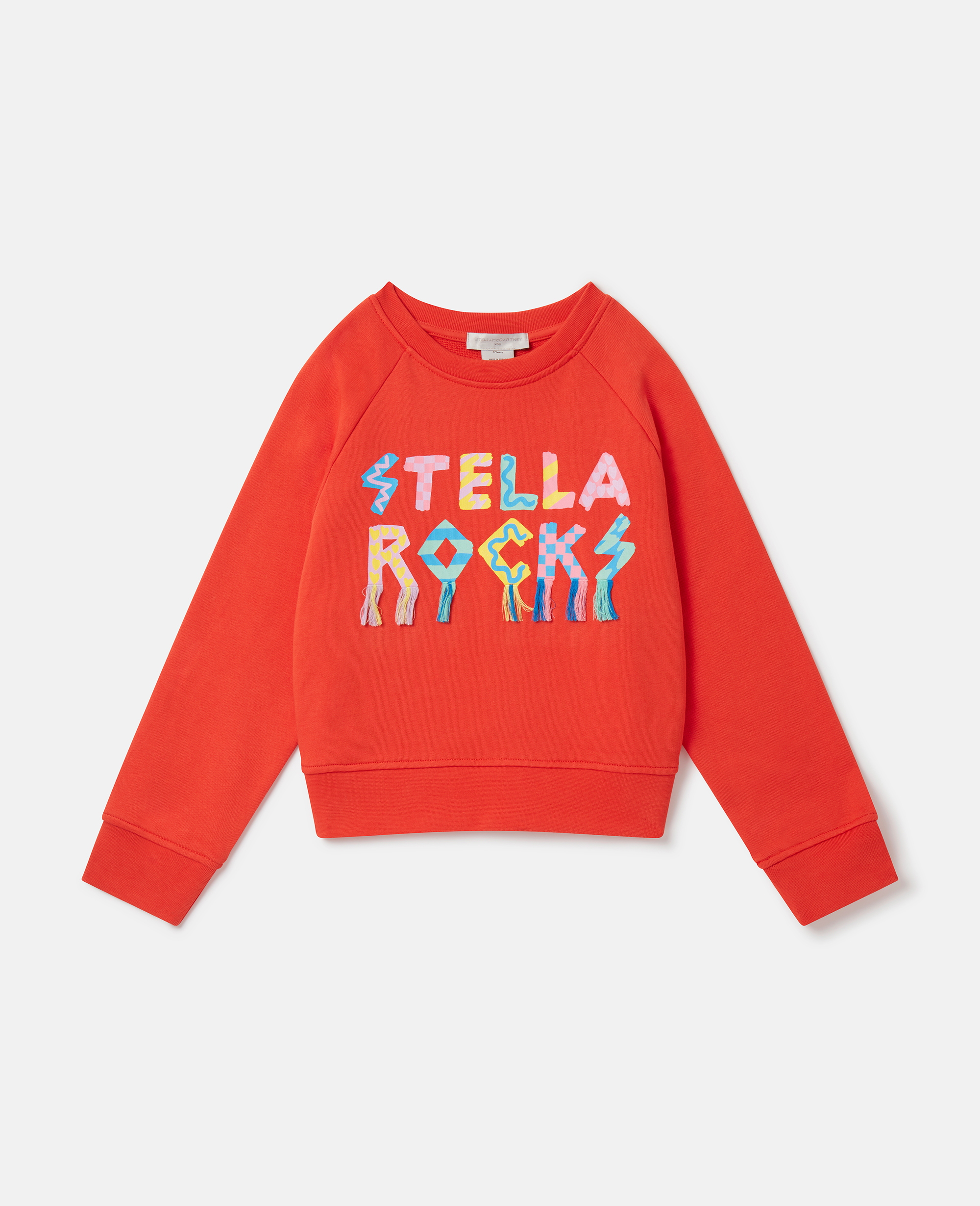 Stella Mccartney Kids' Stella Rocks Sweatshirt In Red