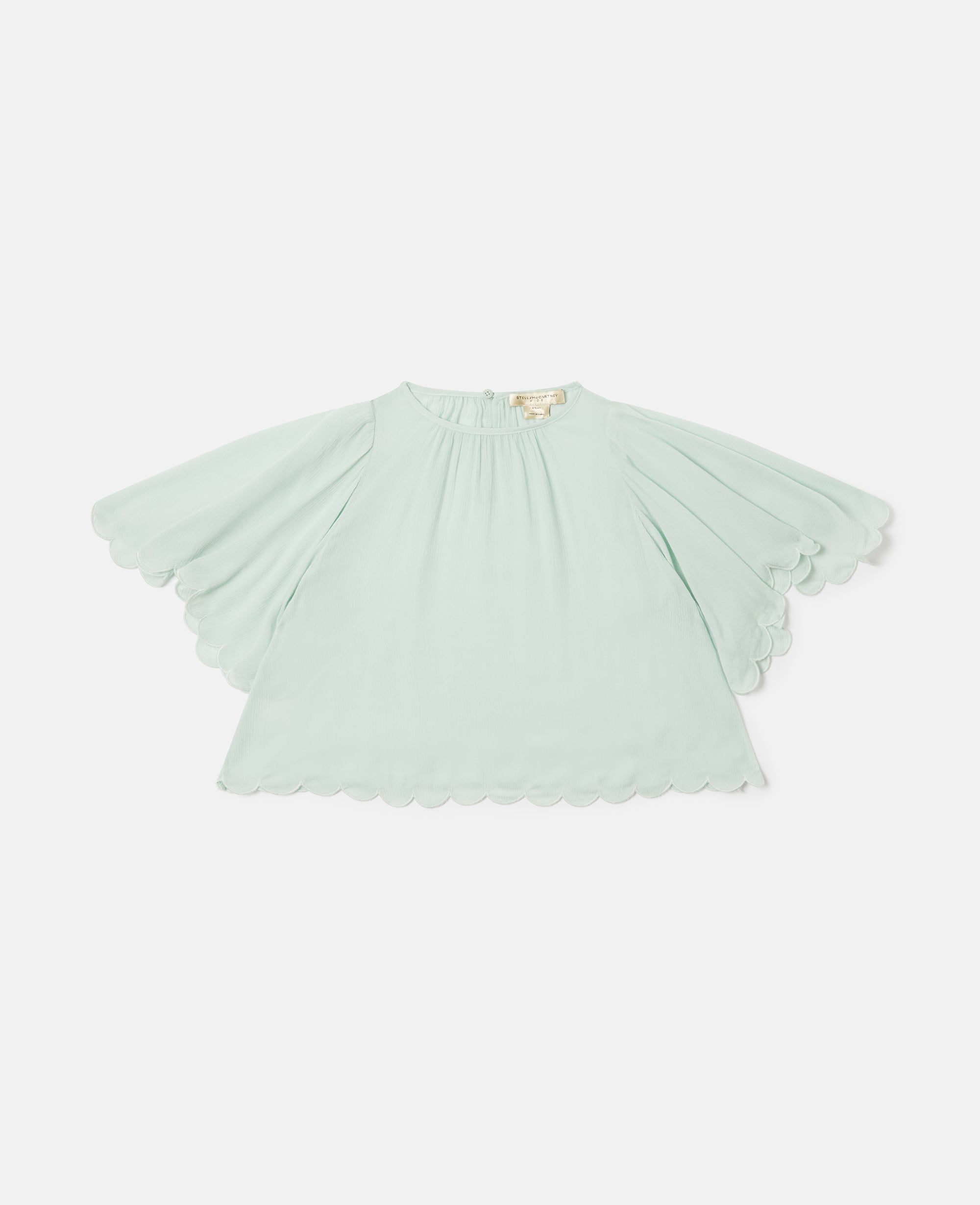 Stella McCartney - Scallop Trim Top, , Size: 8