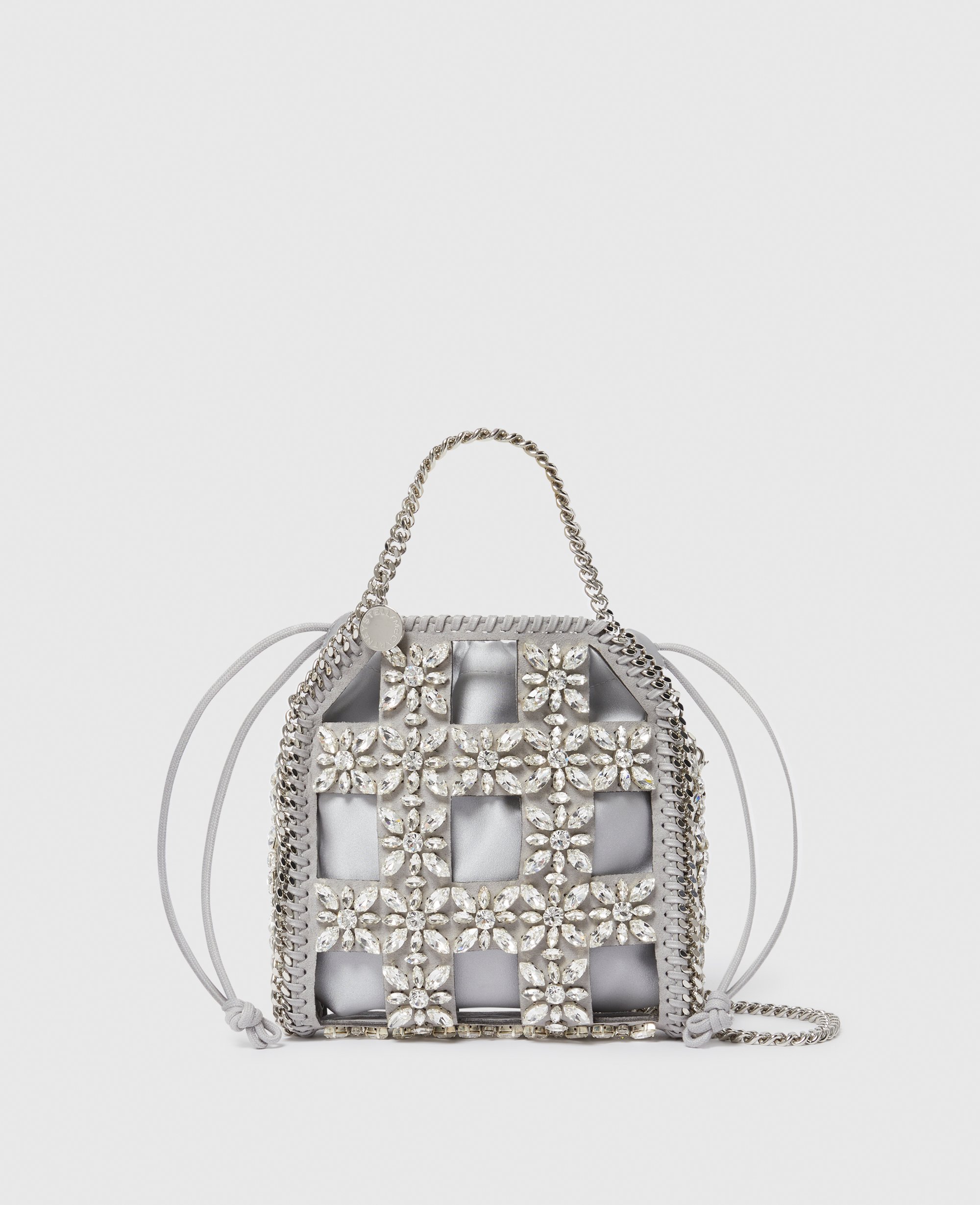 Tiny cabas cage en cristaux Falabella, - Stella McCartney - Modalova