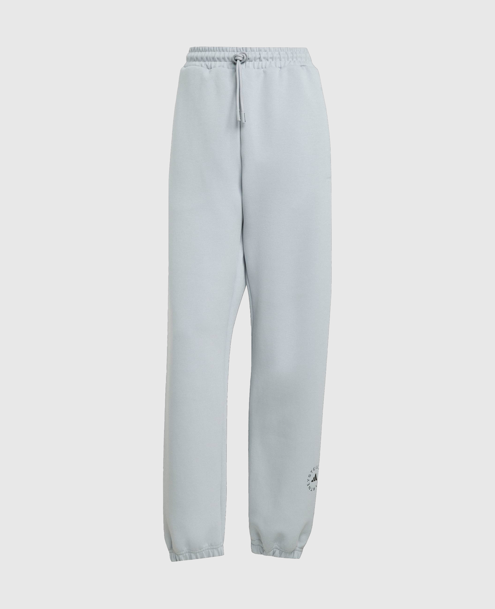 Stella McCartney - Logo Straight-Leg Joggers, Frau, Grey, Größe: L