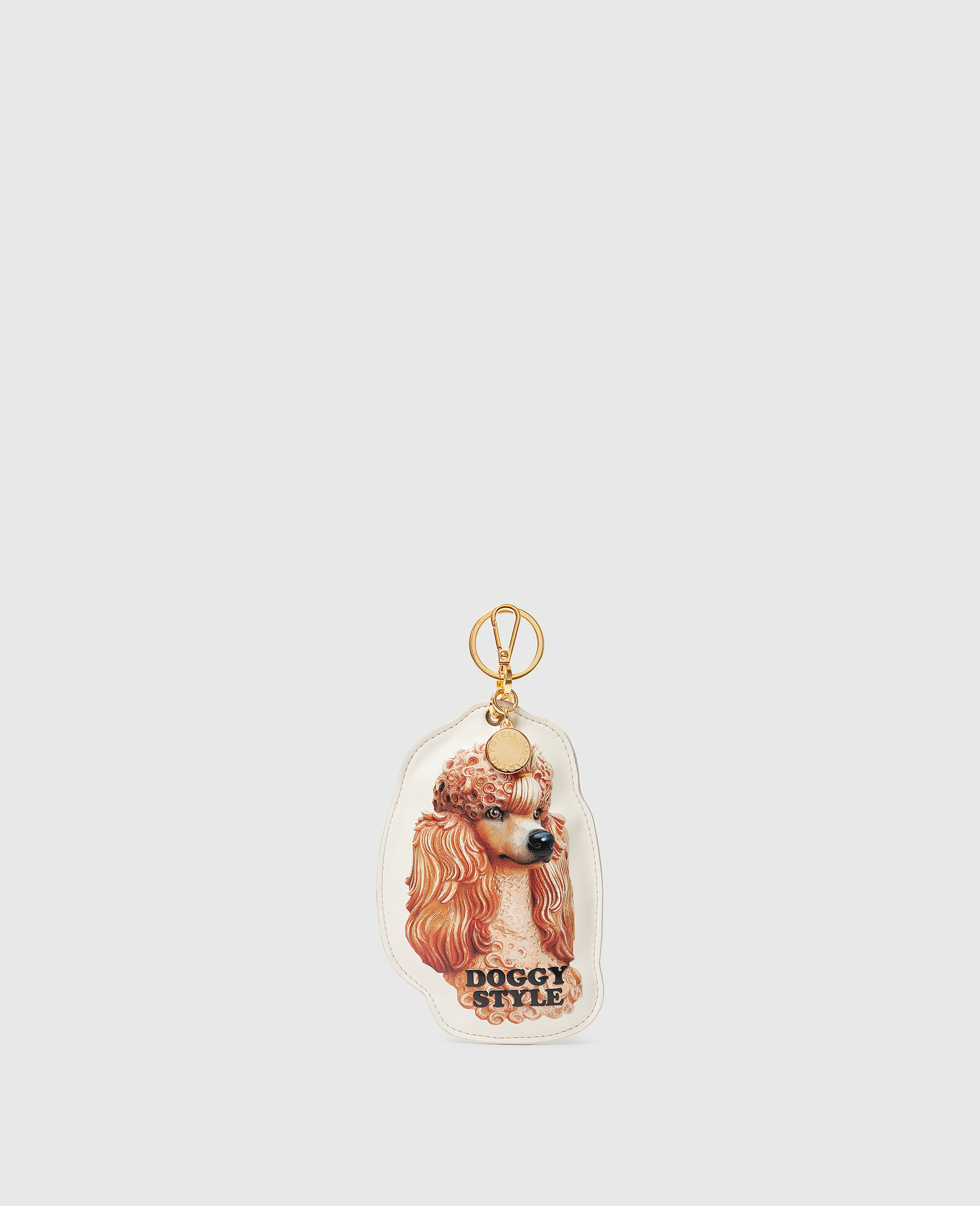Stella McCartney - Jeff Koons Doggy Style Keyring, Woman, Ivory