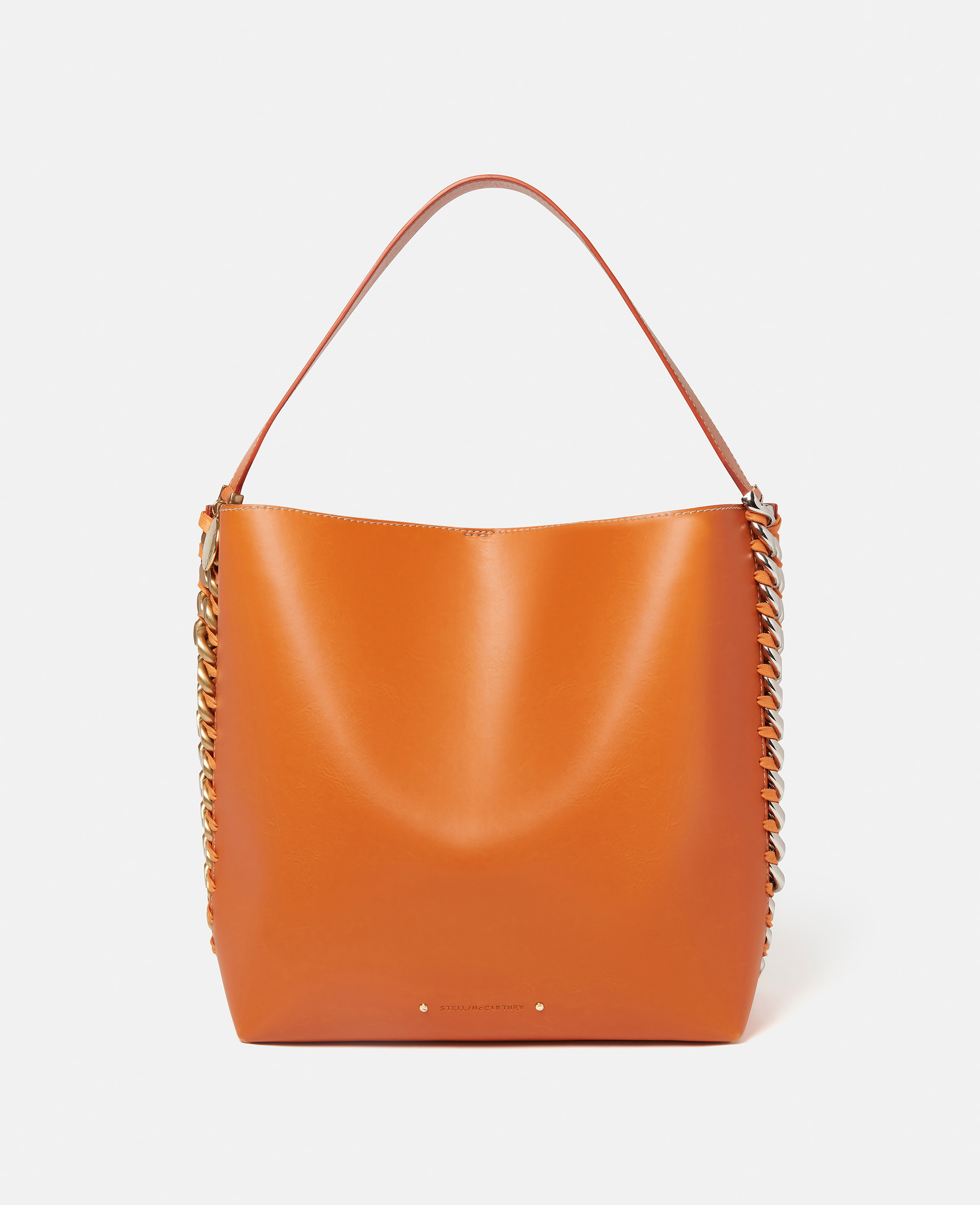 Stella Mccartney Frayme Tote Bag In Flamingo