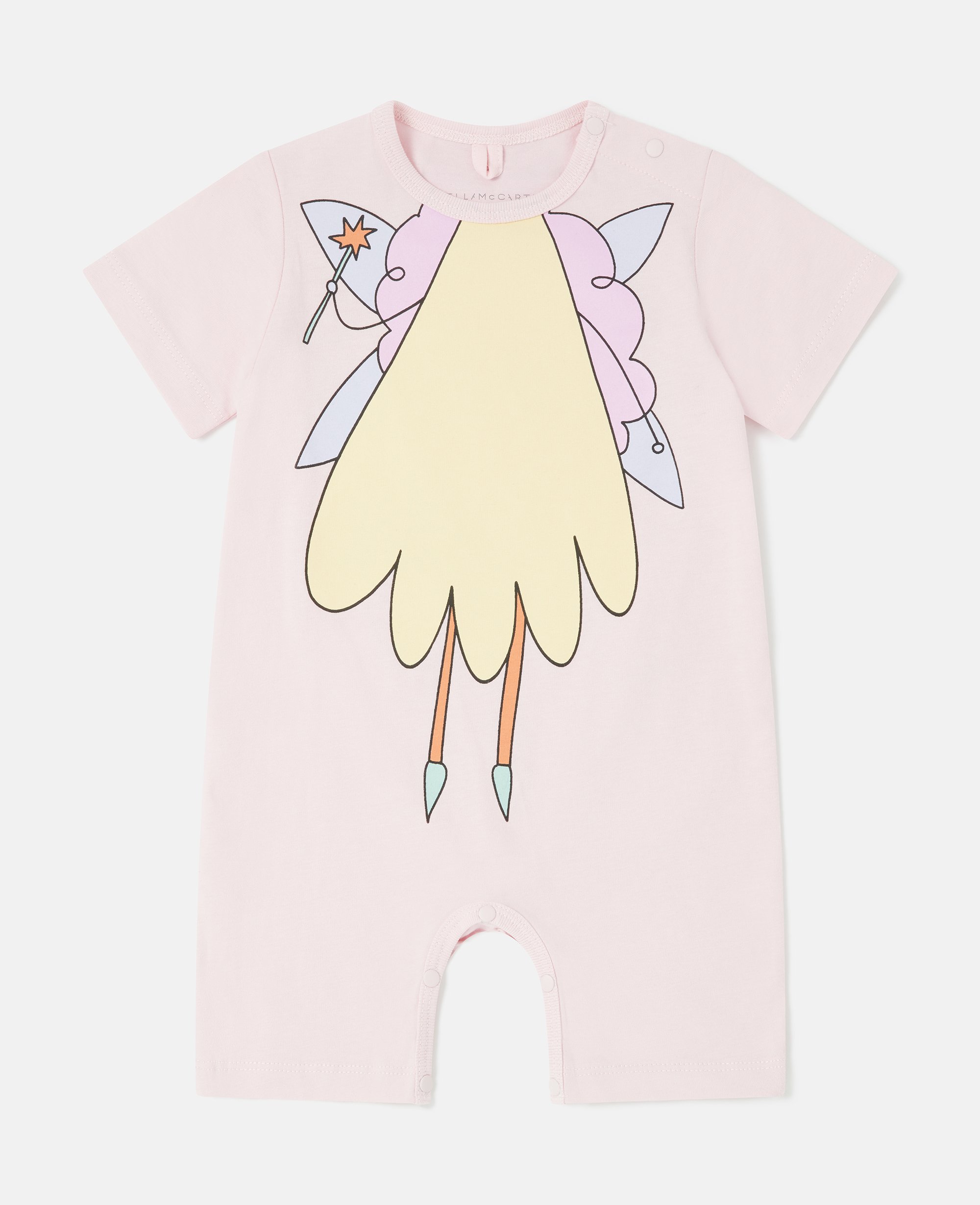 Fairy Graphic Crewneck Romper, , Size: 12m - Stella McCartney - Modalova