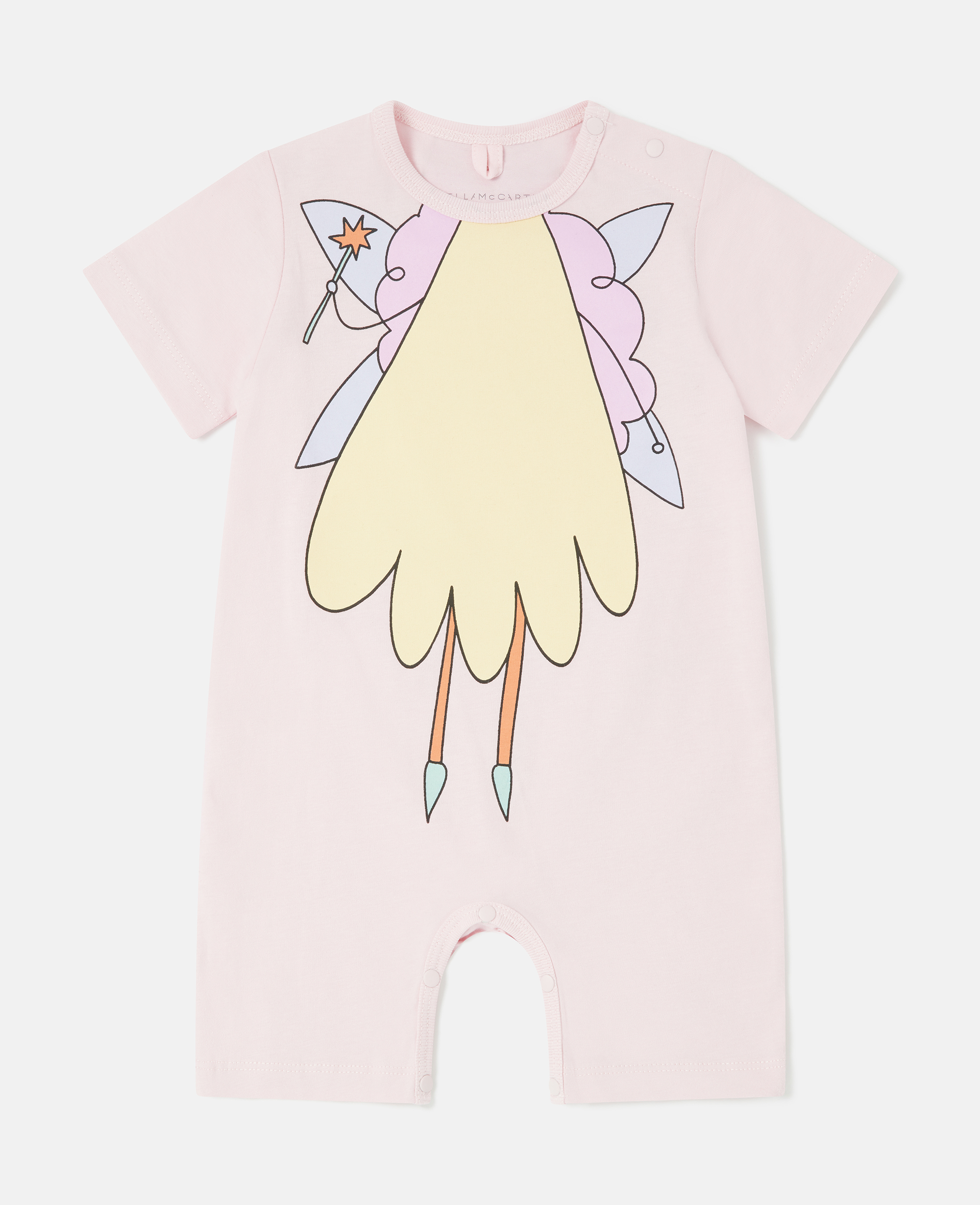 Fairy Graphic Crewneck Romper, , Size: 18m - Stella McCartney - Modalova