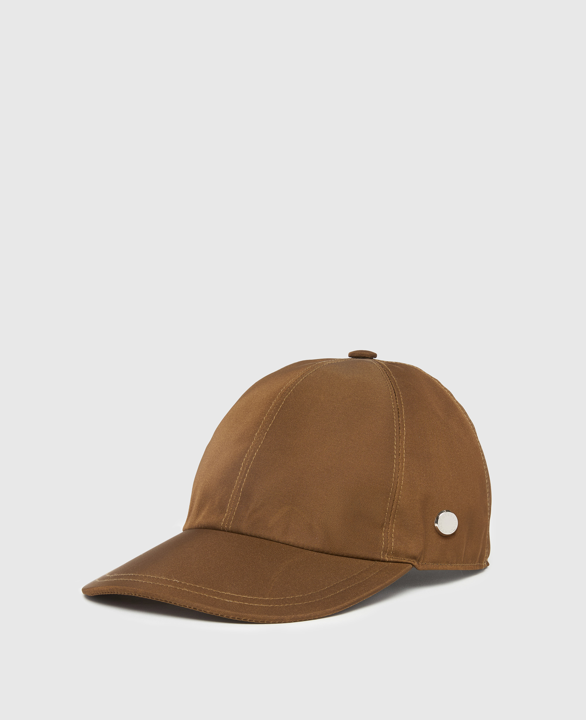 Stella McCartney - Logo Baseball Cap, Woman, Pecan, Size: 56