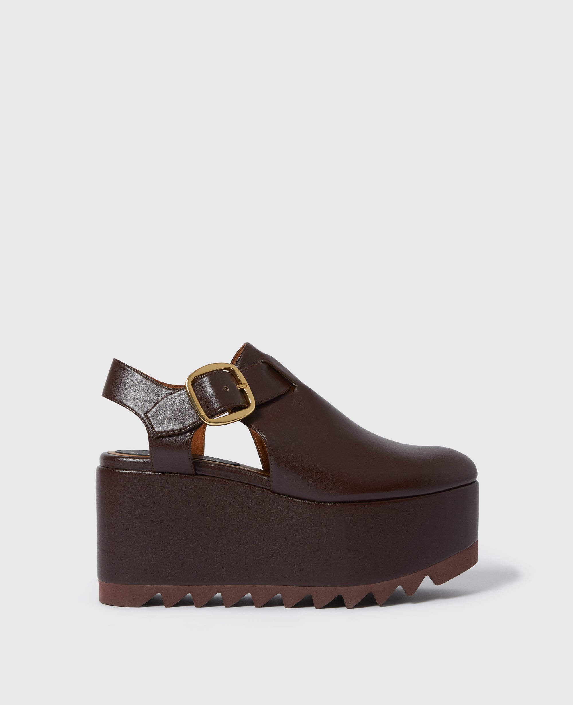 Stella Mccartney Elyse Closed-toe T-bar Platform Sandal
