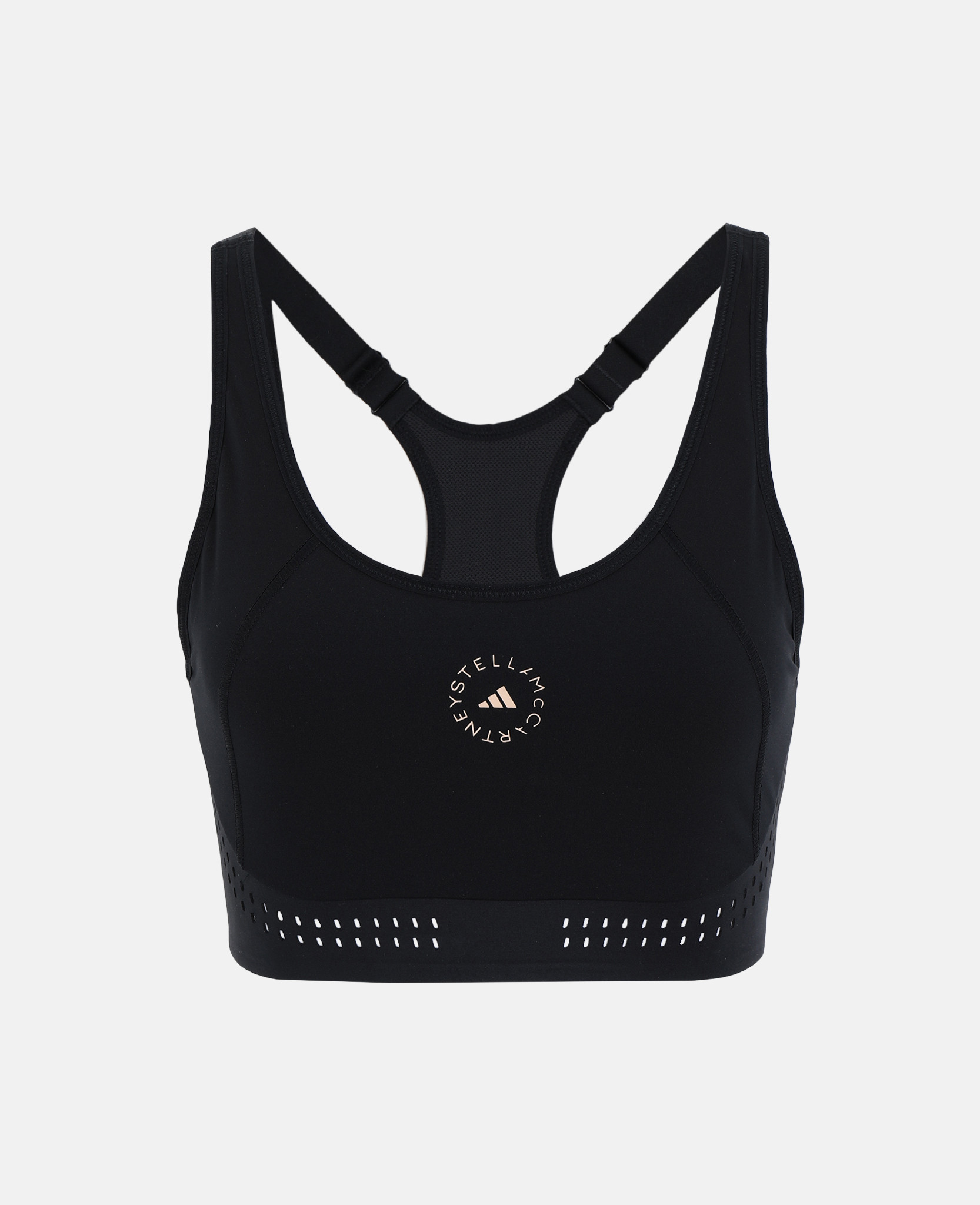 Stella Mccartney Black Truepurpose Training Bra