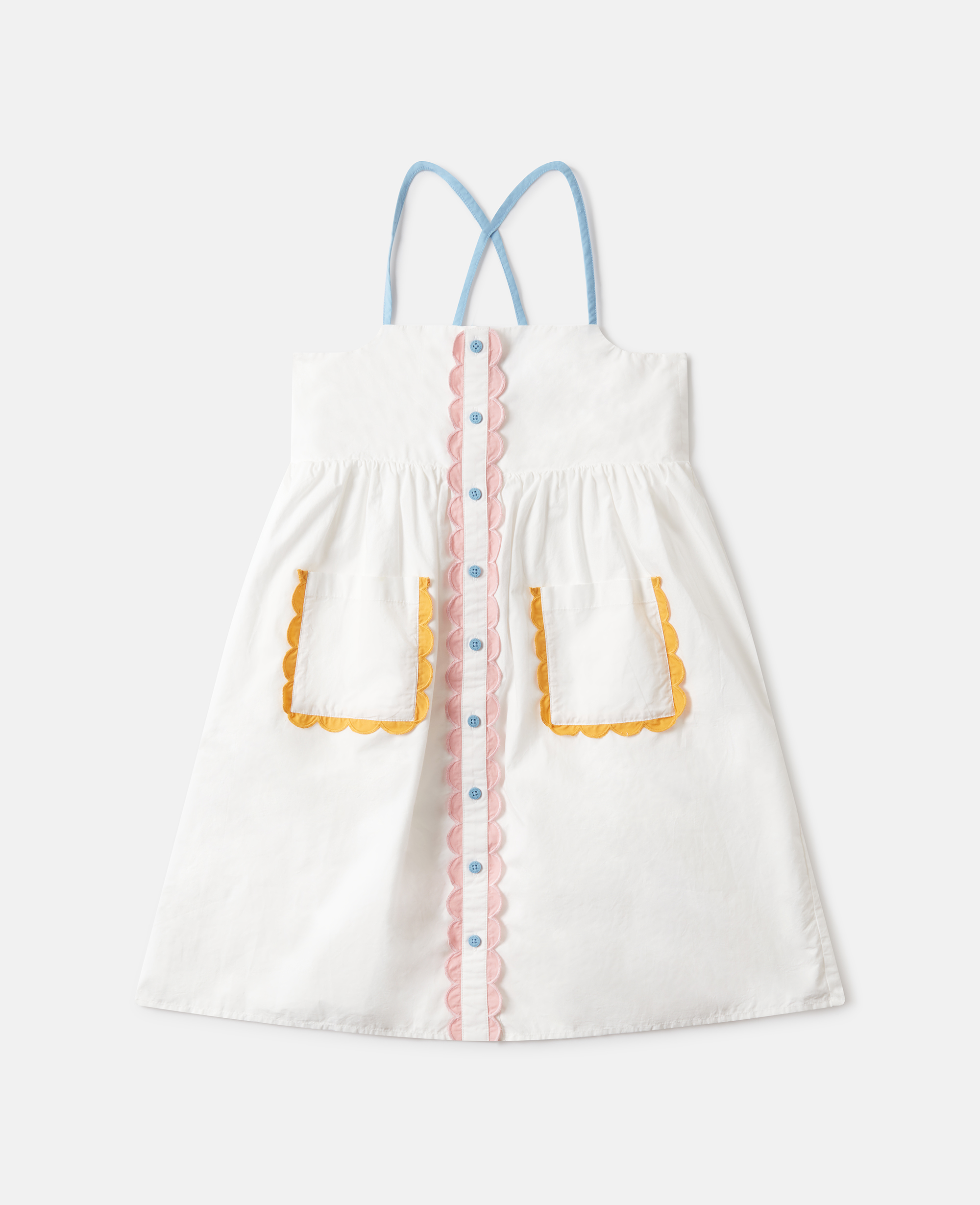 Stella McCartney - Abito Scamiciato con Pratiche Tasche, , Taglia: 5