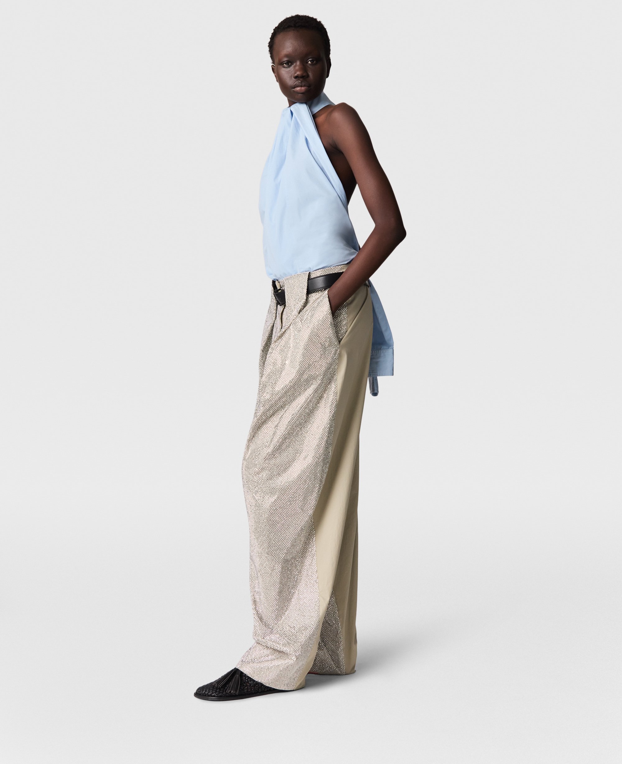 Haut sans manches avec empiecement dos nu, , , Taille: 40 - Stella McCartney - Modalova