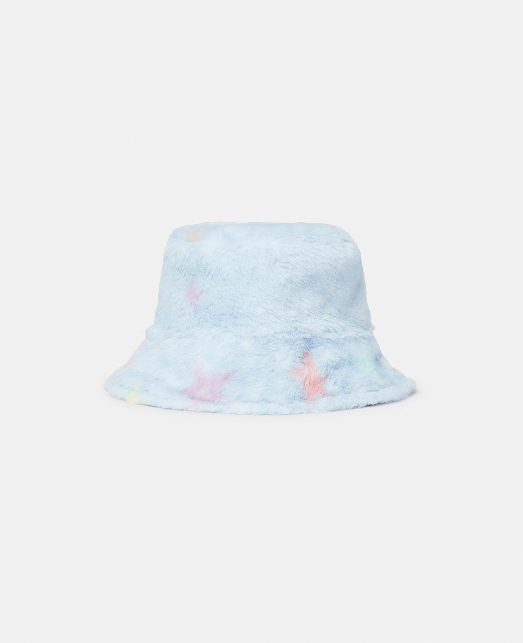 Stella Mccartney Kids' Star Print Bucket Hat In Black