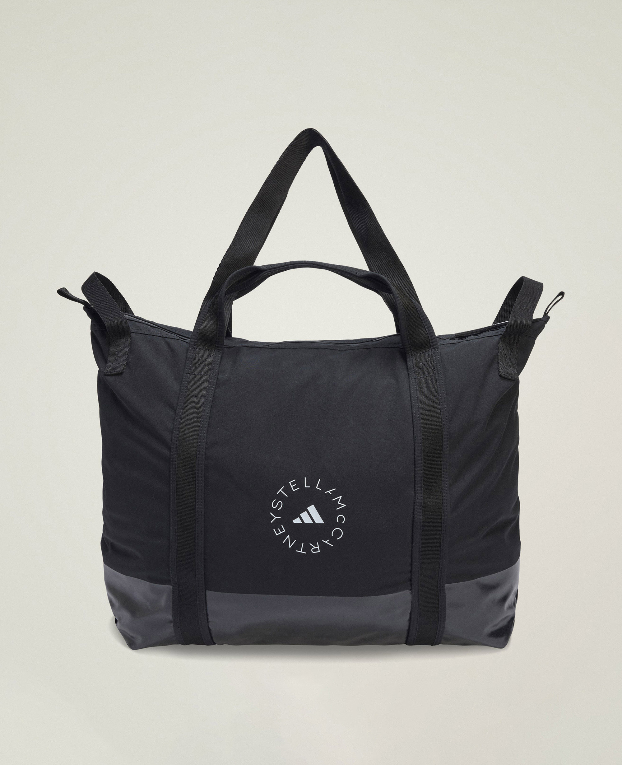 Stella McCartney - Logo Tote Bag, Woman, Black