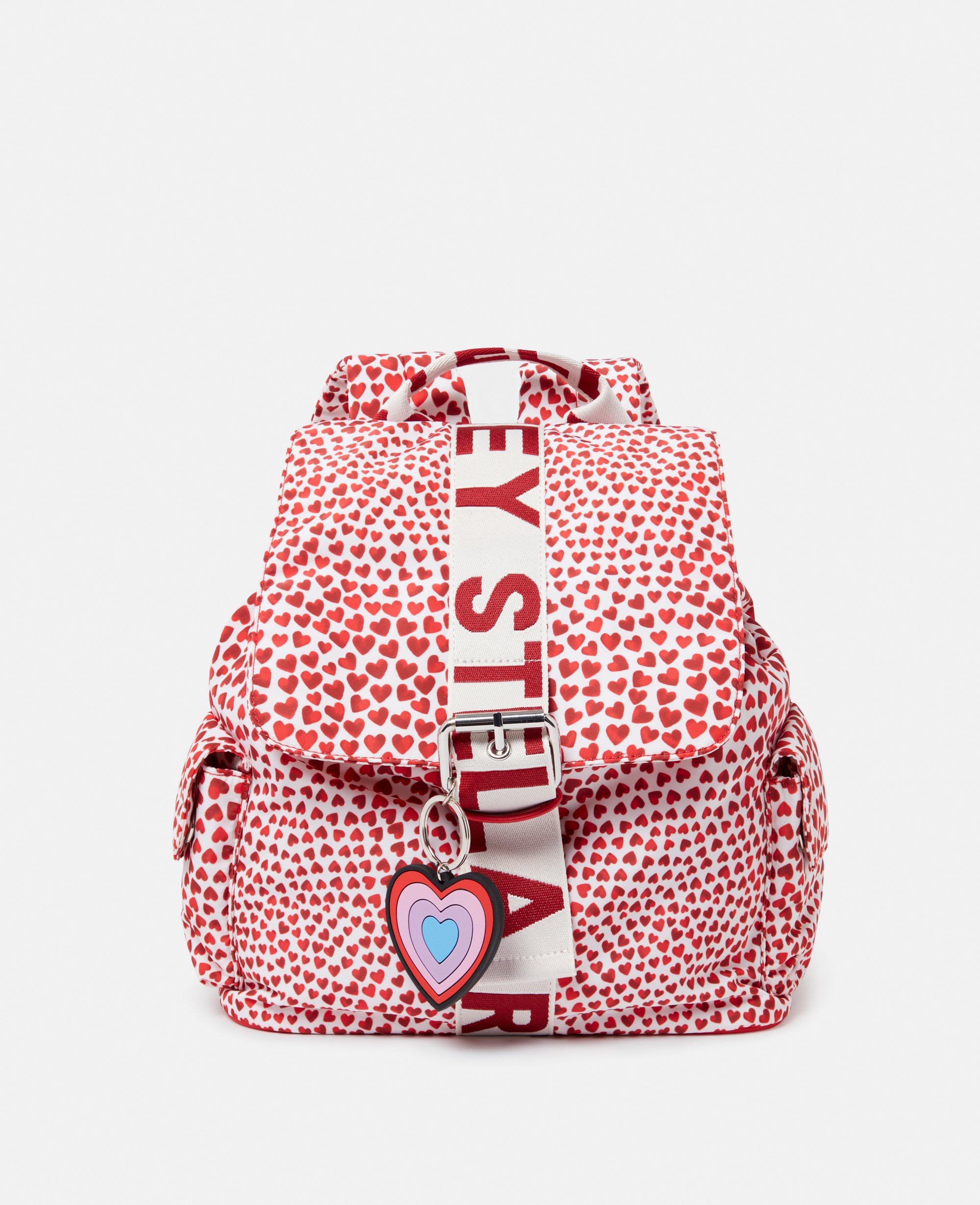Shop Stella Mccartney High Summer Hearts Backpack