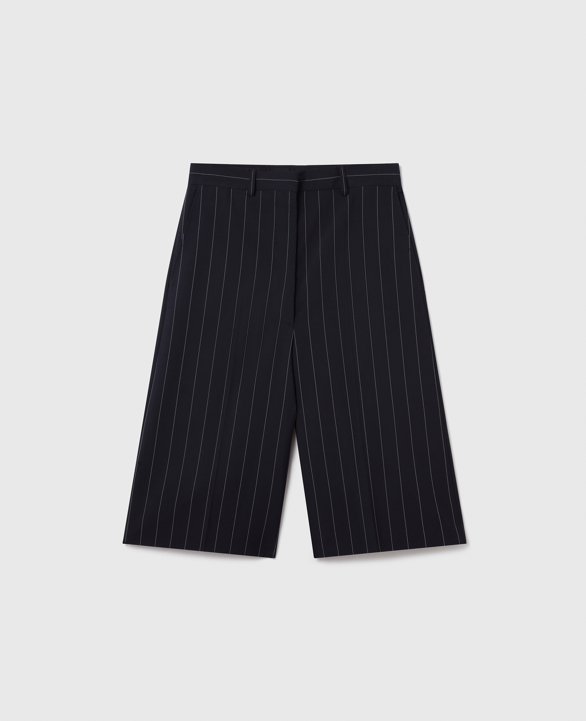 Short ajuste raye en laine, , , Taille: 42 - Stella McCartney - Modalova