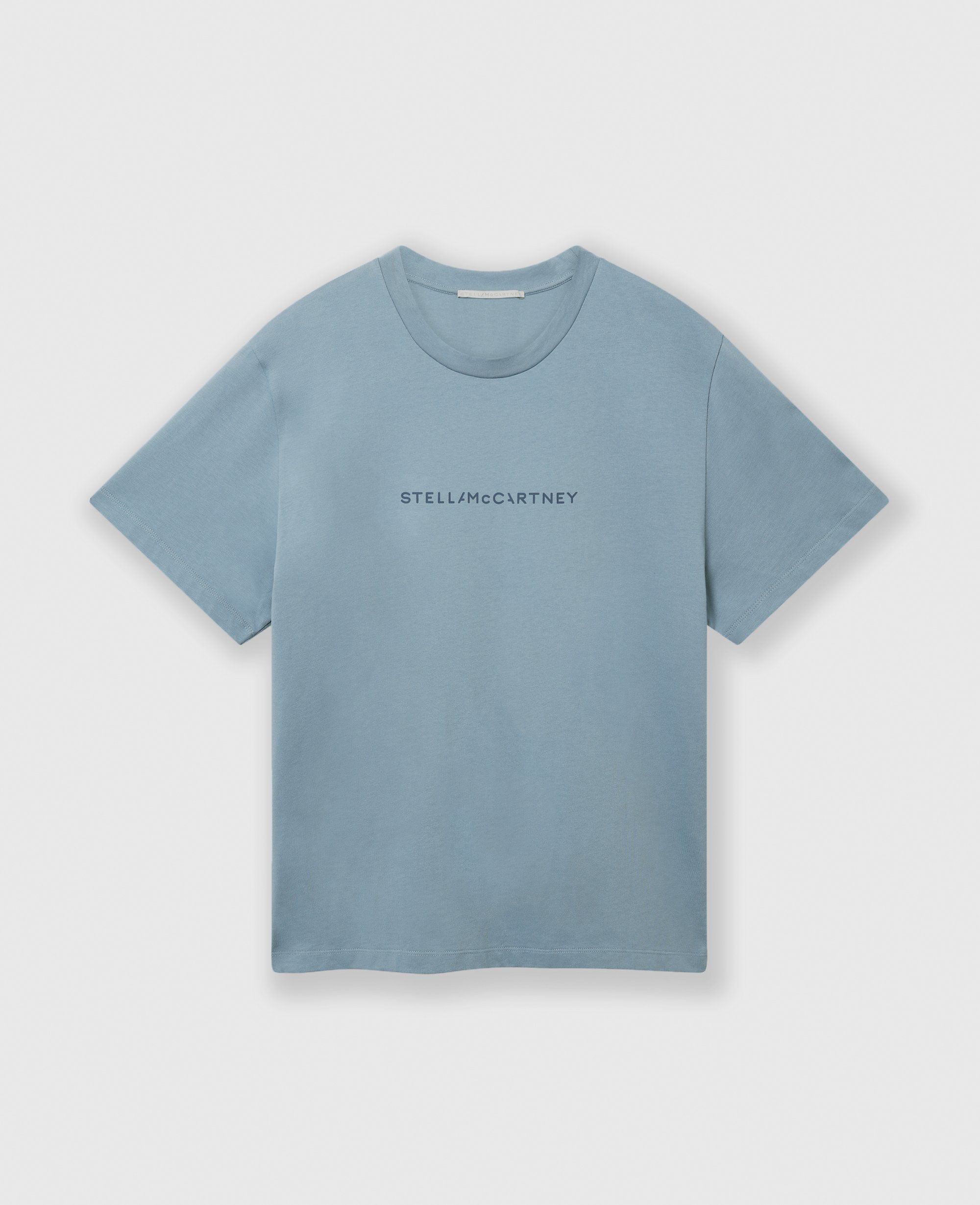 T shirt en coton oversize avec logo circulaire, , , Taille: M - Stella McCartney - Modalova