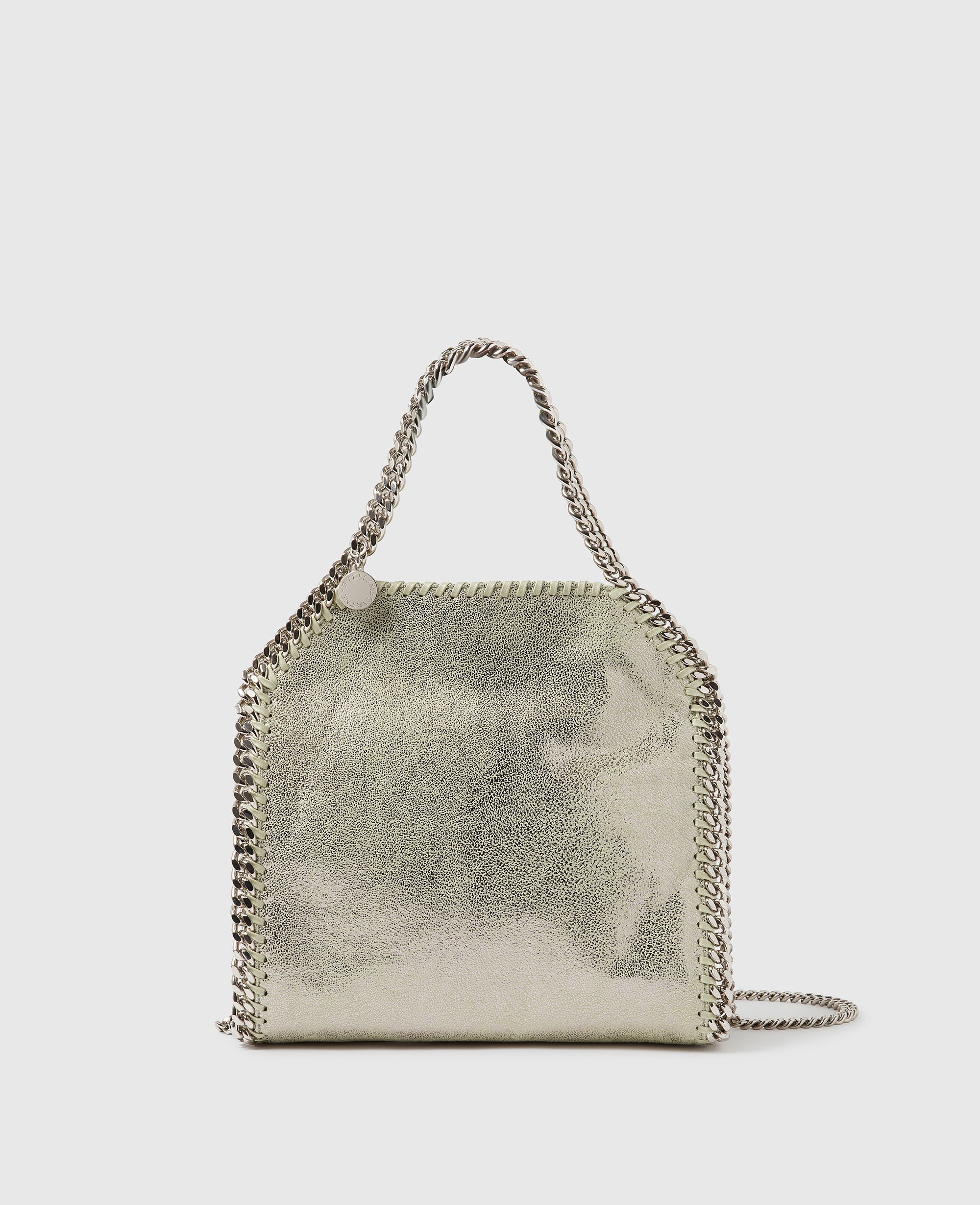 Stella McCartney - Falabella Mini Metallic Tote Bag,