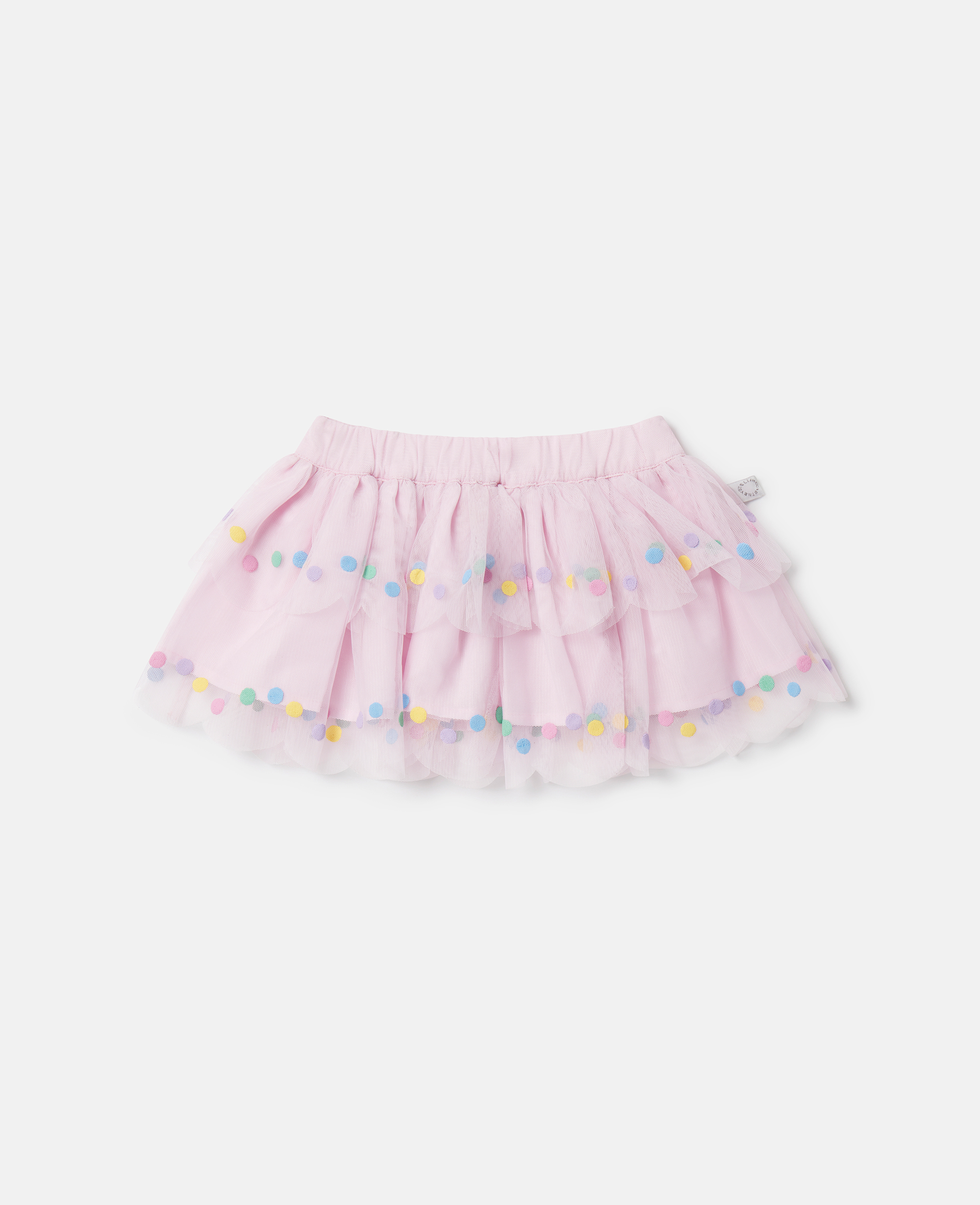 Stella Mccartney Kids' Pink Tulle Skirt For Baby Girl In Wisteria Pink