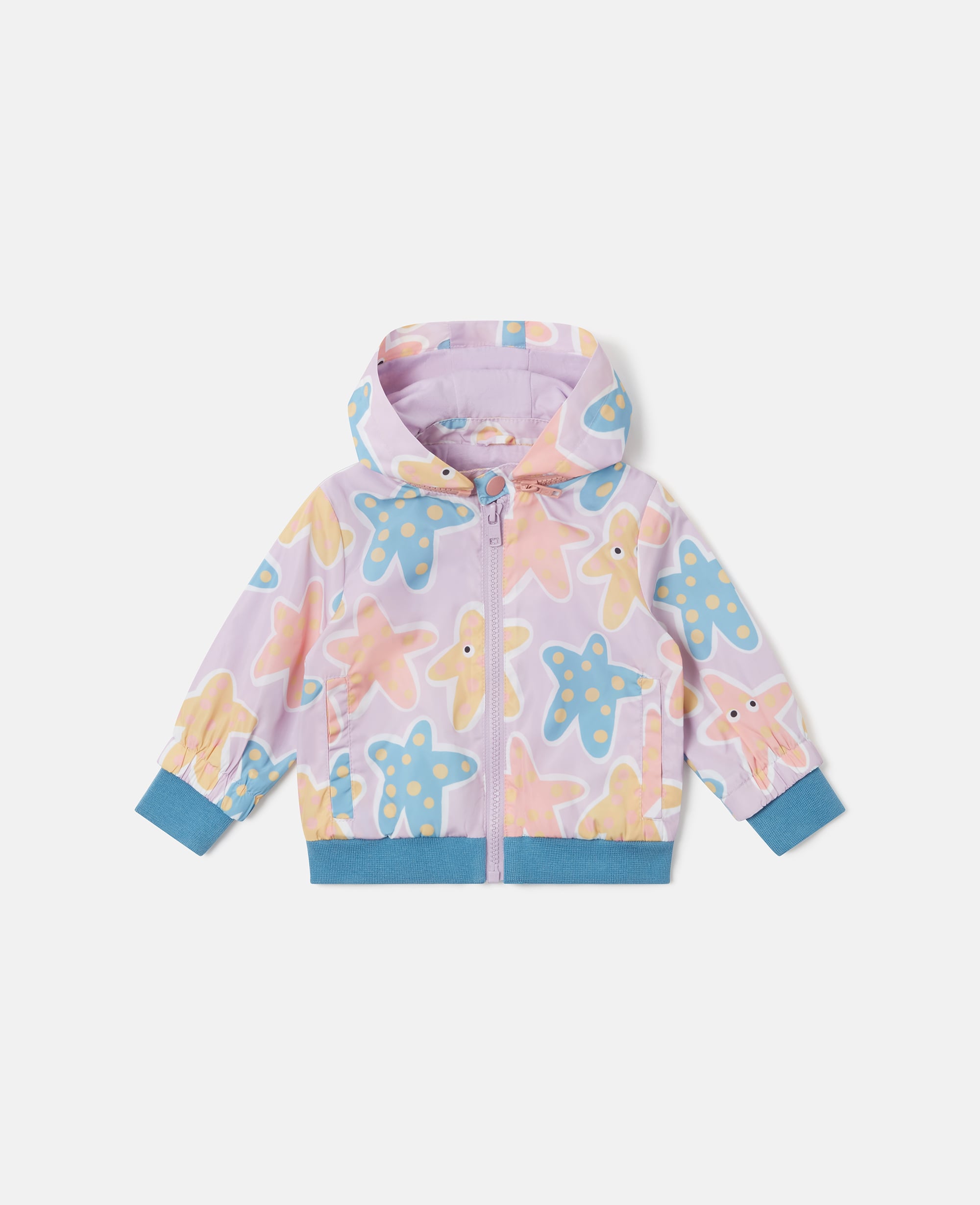 Stella McCartney - Starfish Print Zip-Up Jacket, , Size: 9m