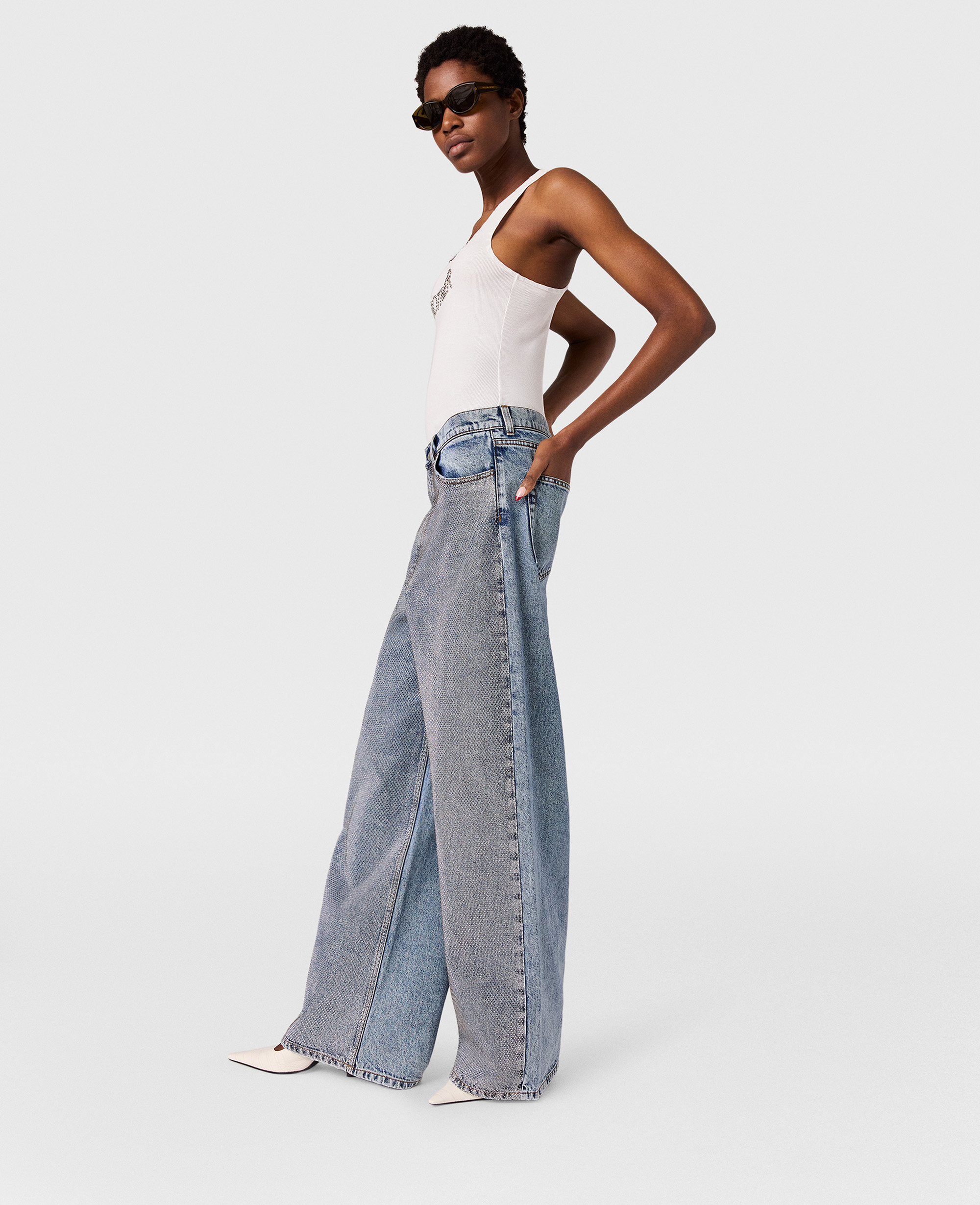 Shop Stella Mccartney Mother Studded Tank Top
