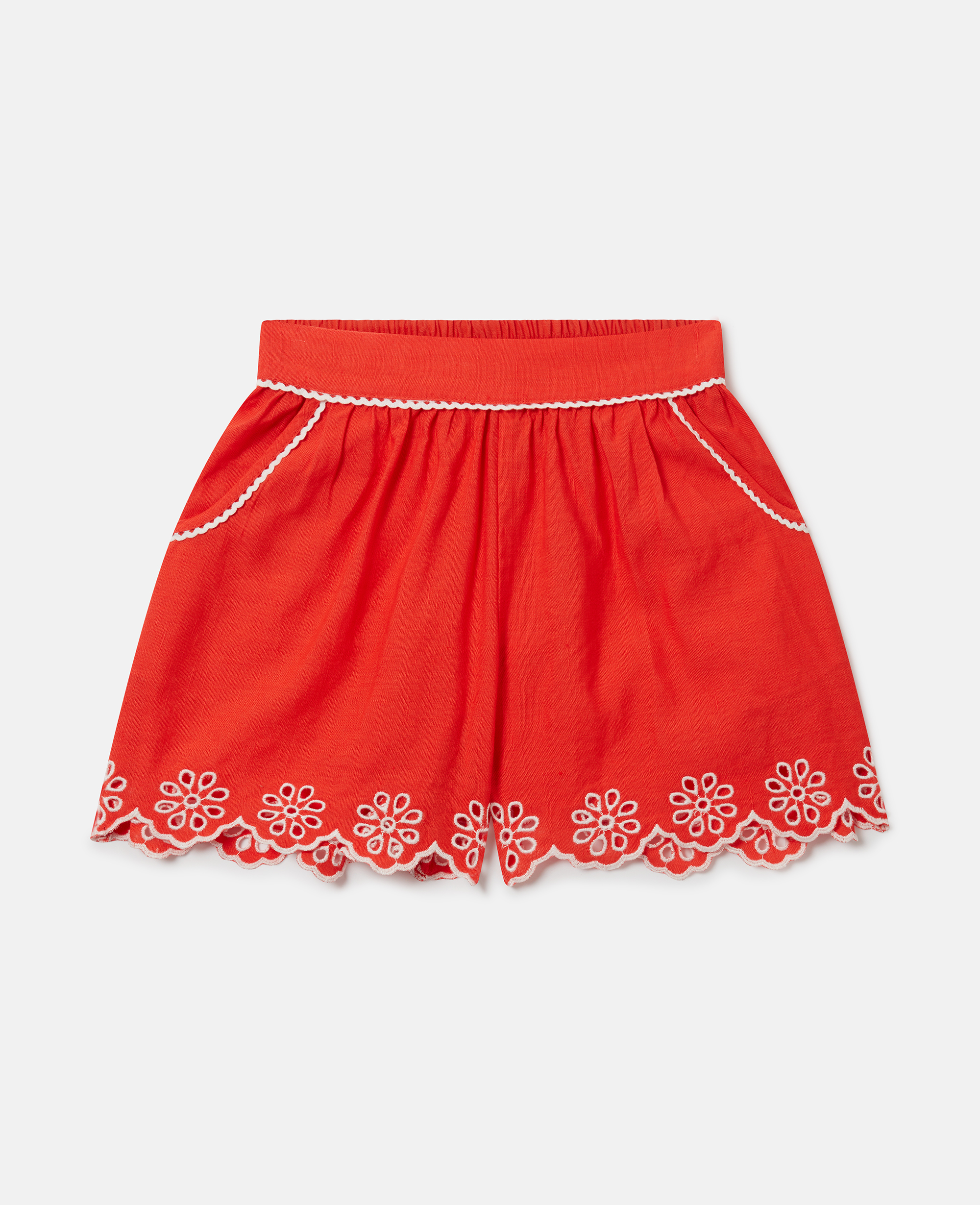 Stella McCartney - Scallop Trim Shorts, , Size: 3