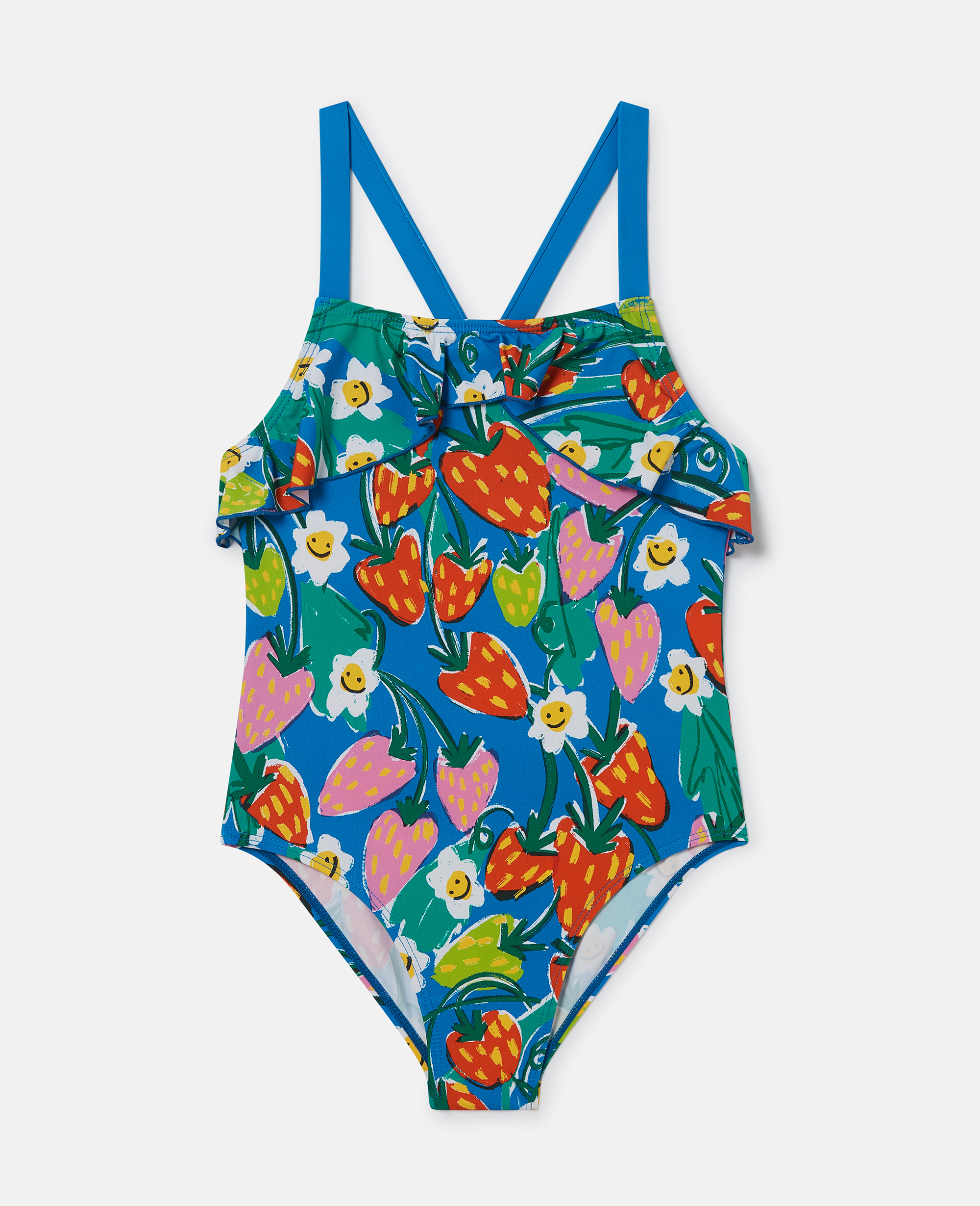Strawberry Print Swimsuit, , Size: 4 - Stella McCartney - Modalova