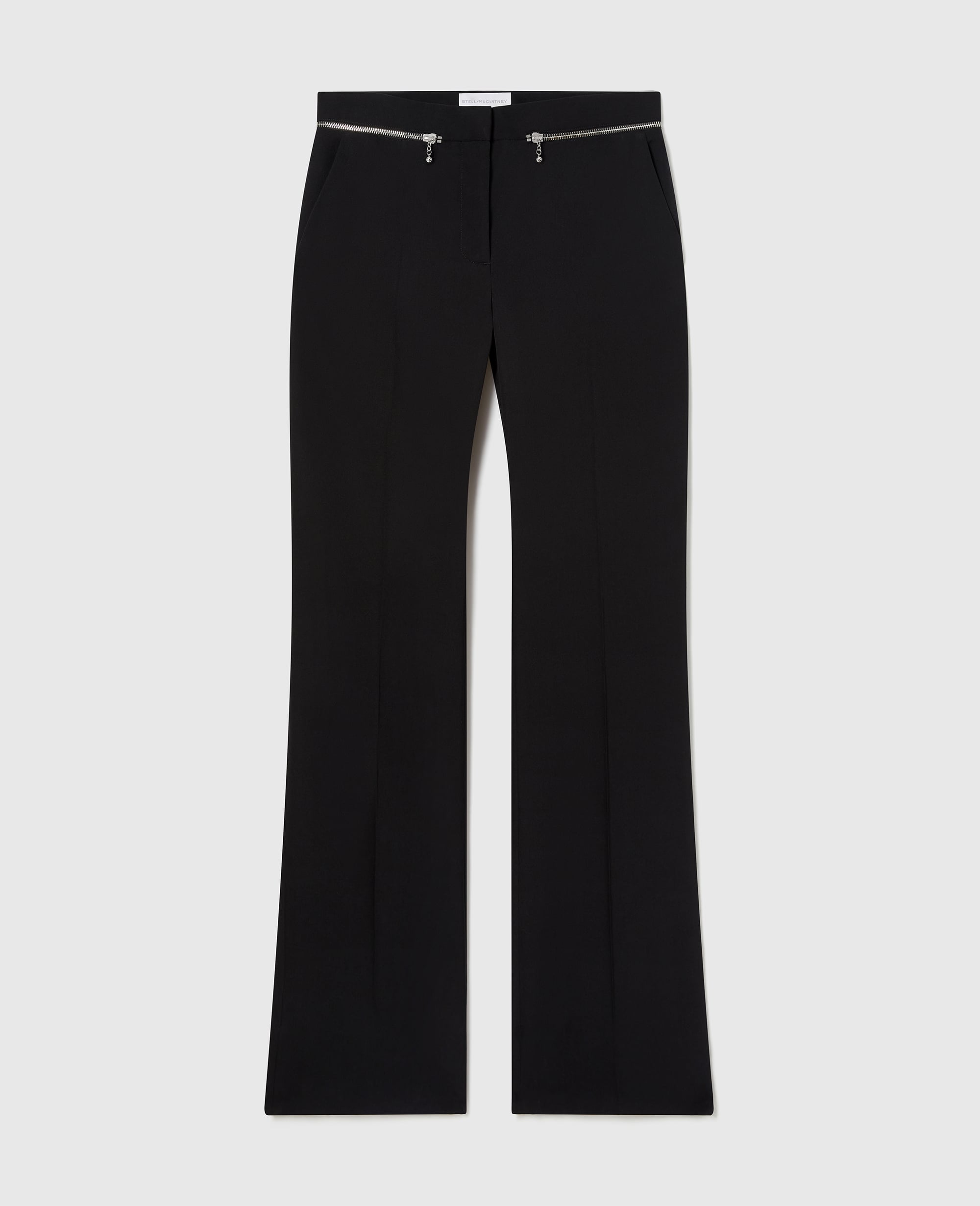 Stella McCartney - Hose mit geradem Bein und Reißverschluss, , Größe: 36
