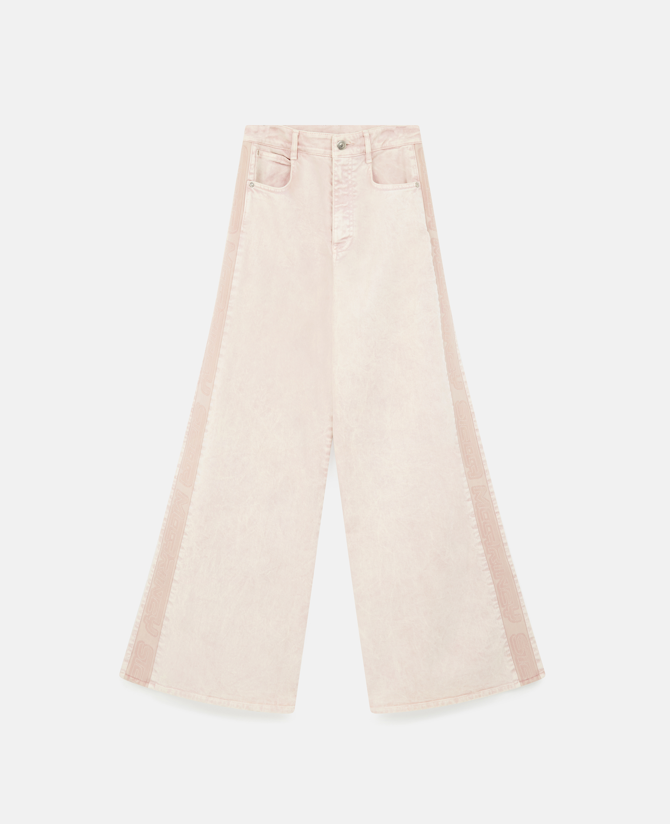 Stella Mc Cartney - Logo Flared Denim Pants