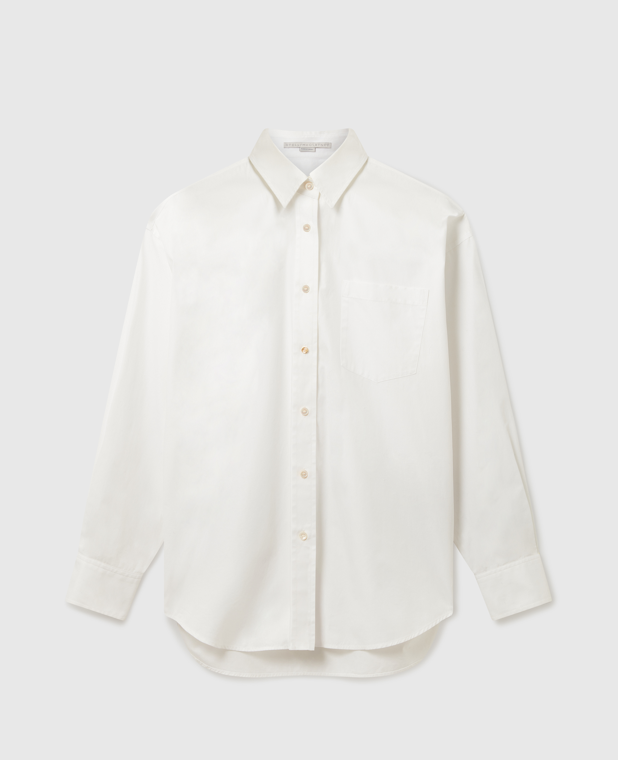Chemise boyfriend en coton regenerant, , , Taille: 42 - Stella McCartney - Modalova