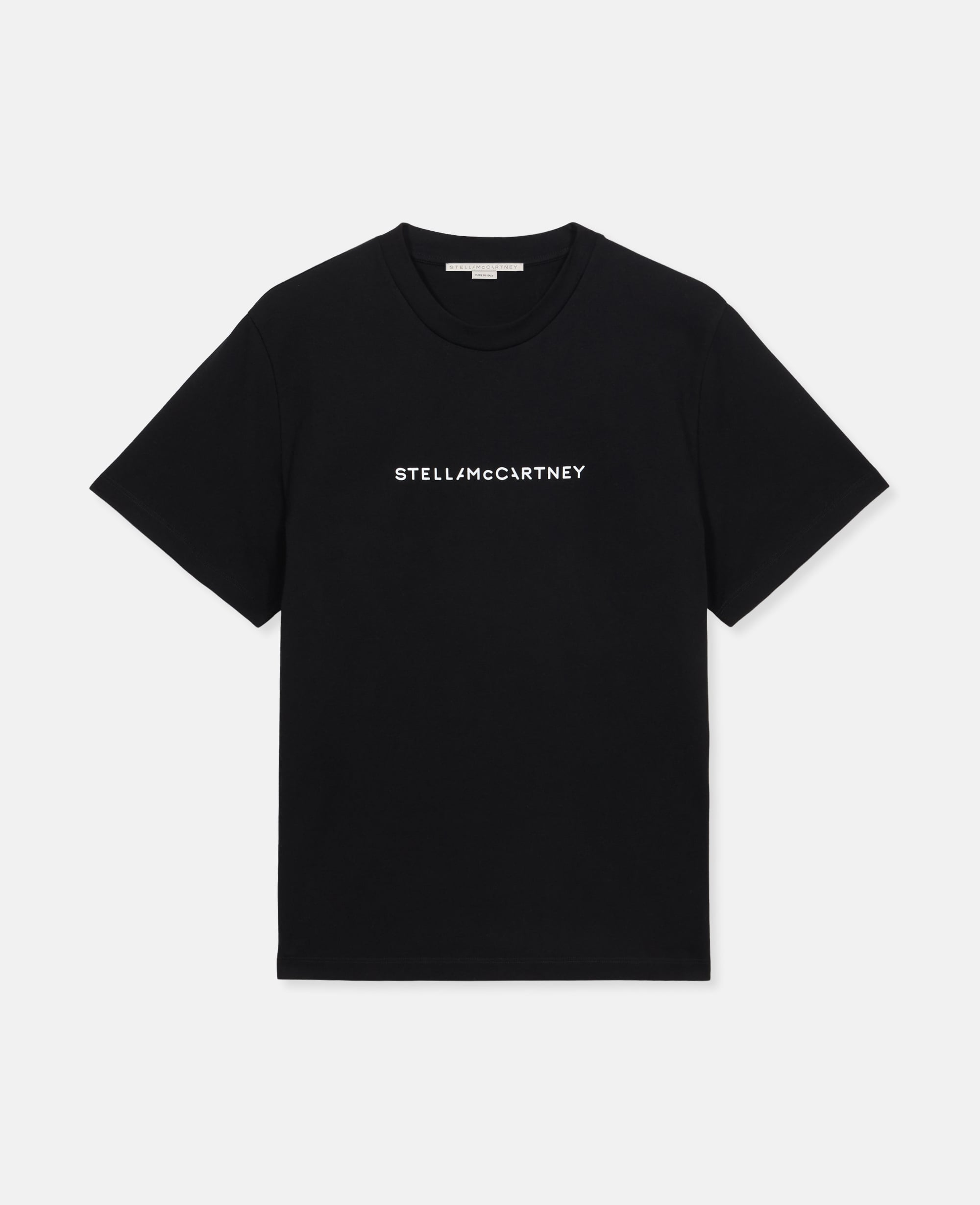 Stella McCartney - Logo Oversized Cotton T-Shirt, , Size: M