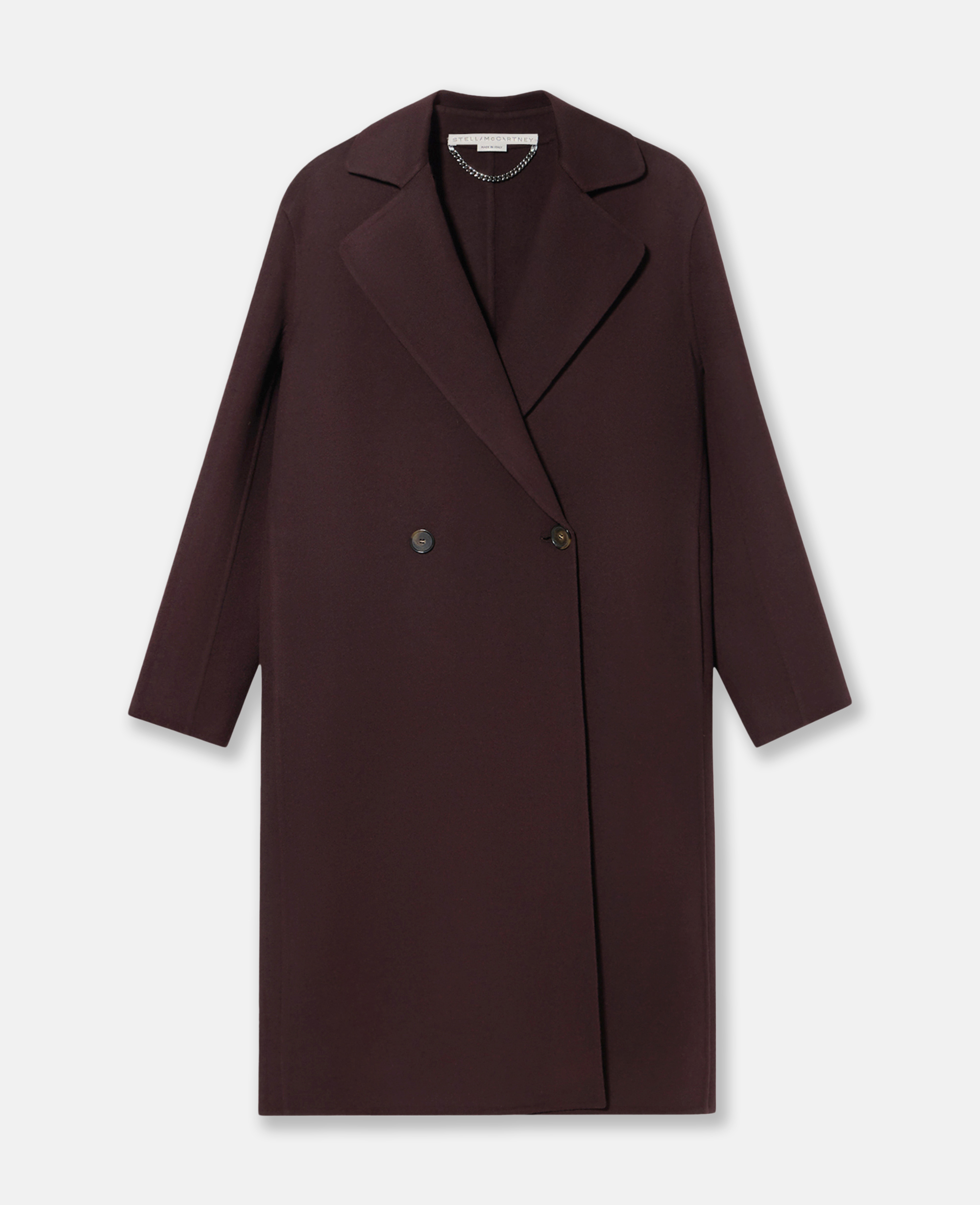 Manteau long croise en laine, , , Taille: 40 - Stella McCartney - Modalova