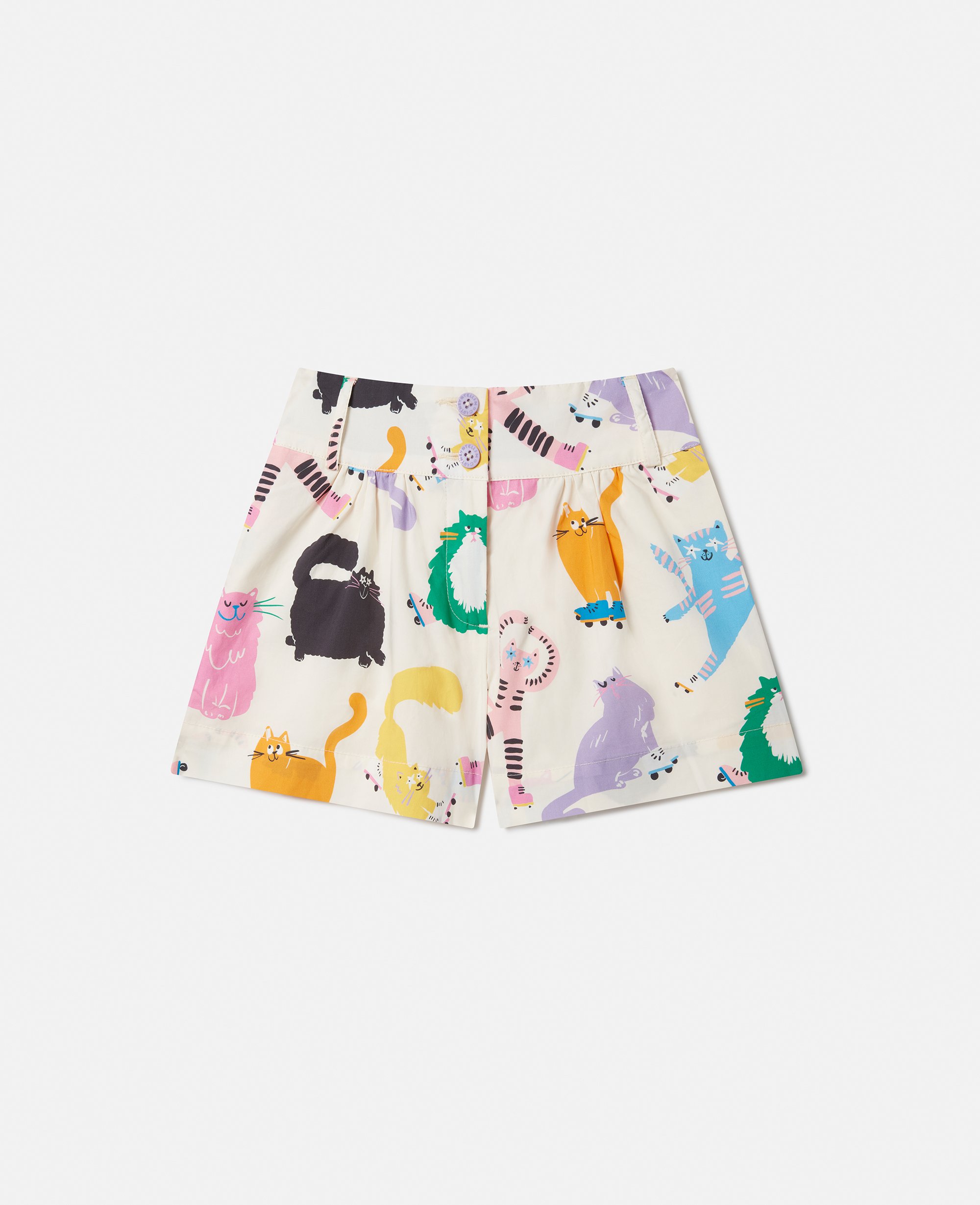 Cats Print Shorts, , Size: 3 - Stella McCartney - Modalova
