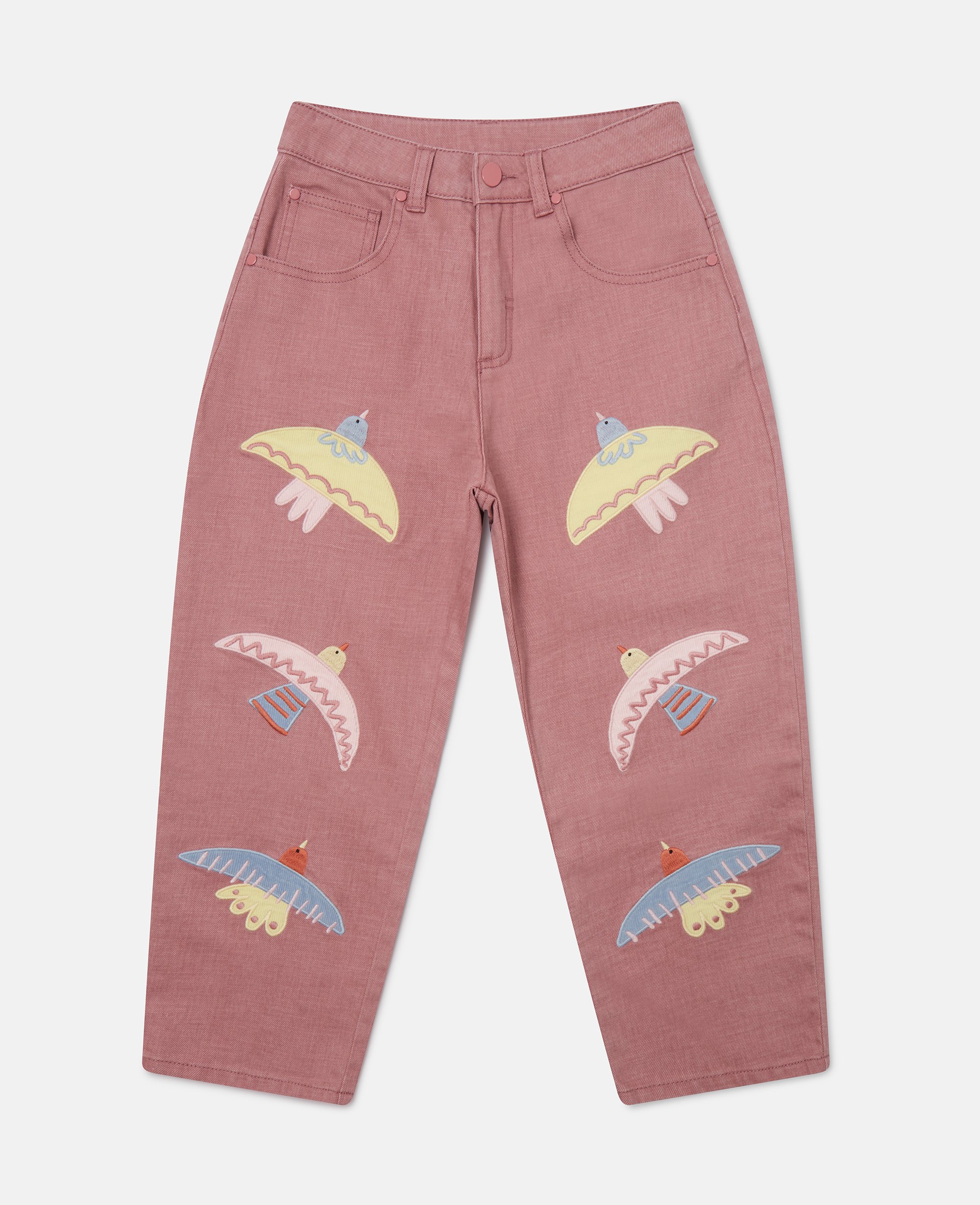 Dove Embroidered Denim Jeans, , Size: 2 - Stella McCartney - Modalova