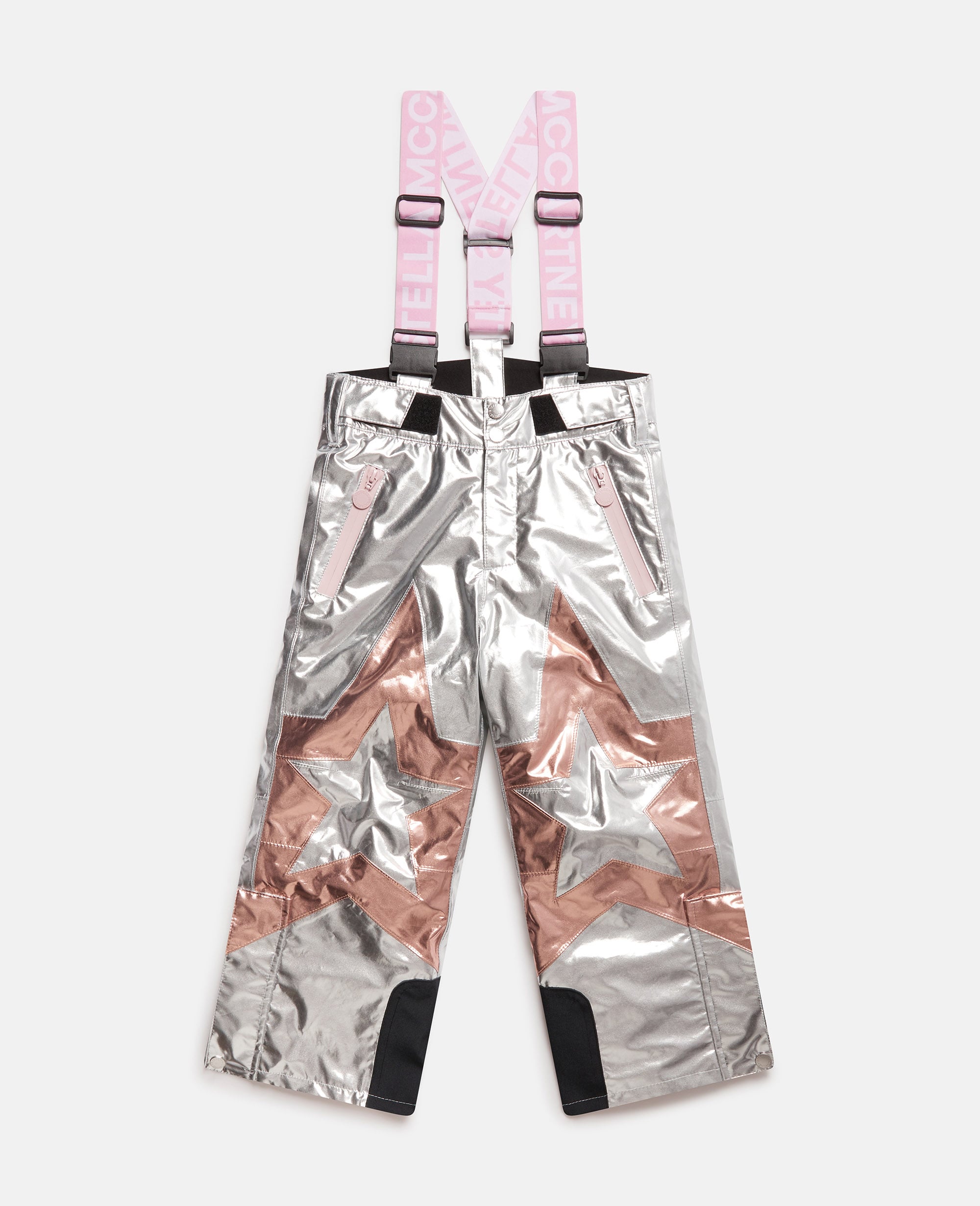 Stella McCartney - Glänzende Schneehose mit Stern-Motiv, , Größe: 8