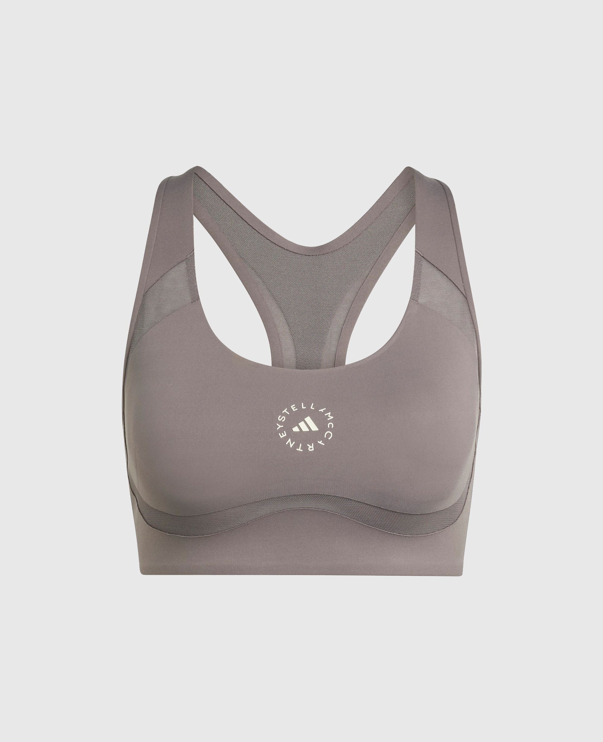 Stella McCartney - TruePurpose Power Impact Training Bra, Donna, Grey, Taglia: XS