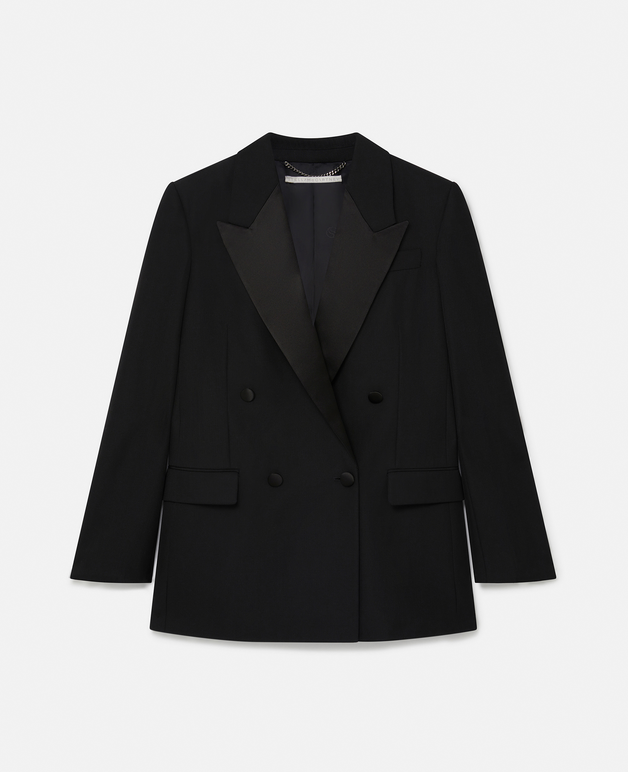 Stella Mccartney Tuxedo Blazer In Black