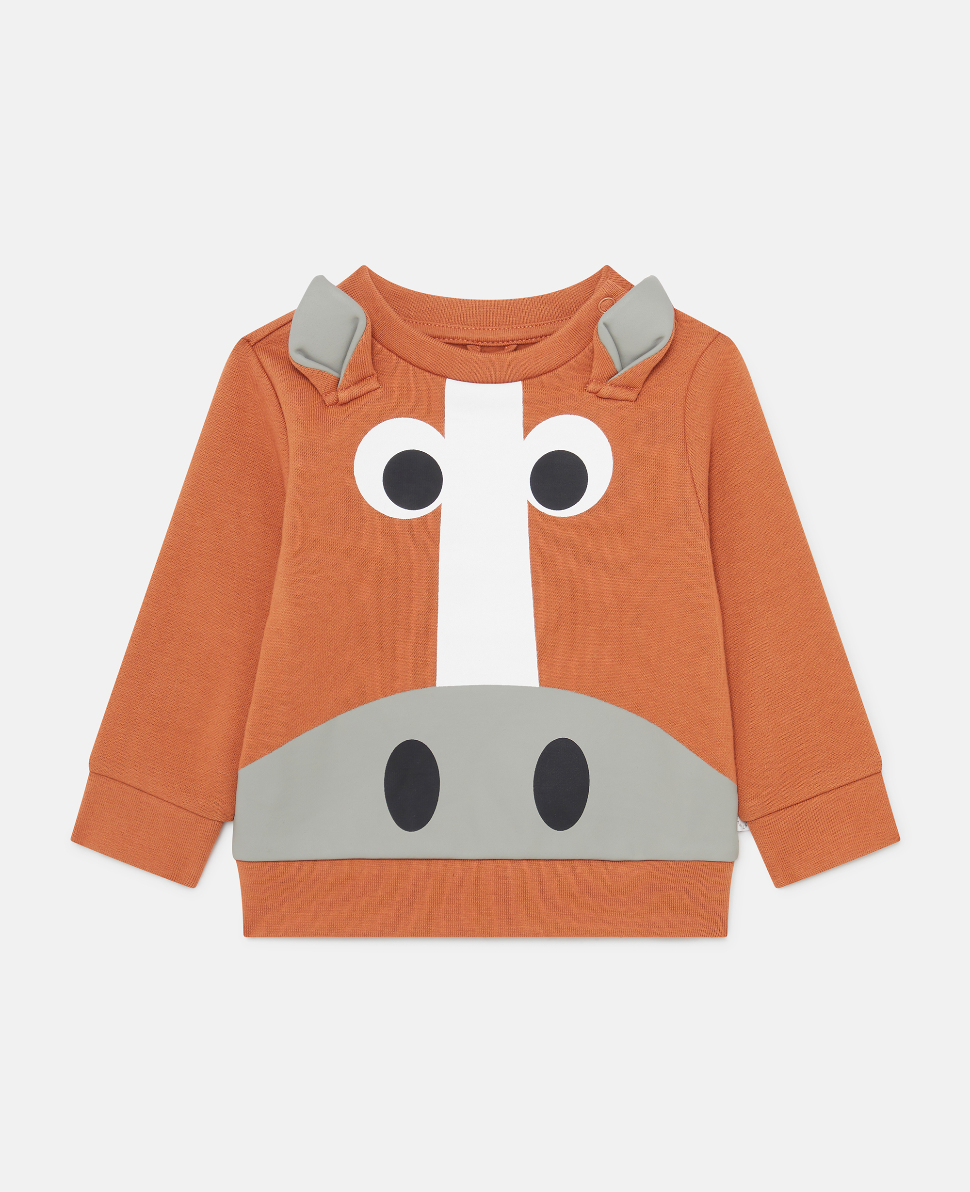 STELLA MCCARTNEY HORSE GRAPHIC SWEATSHIRT