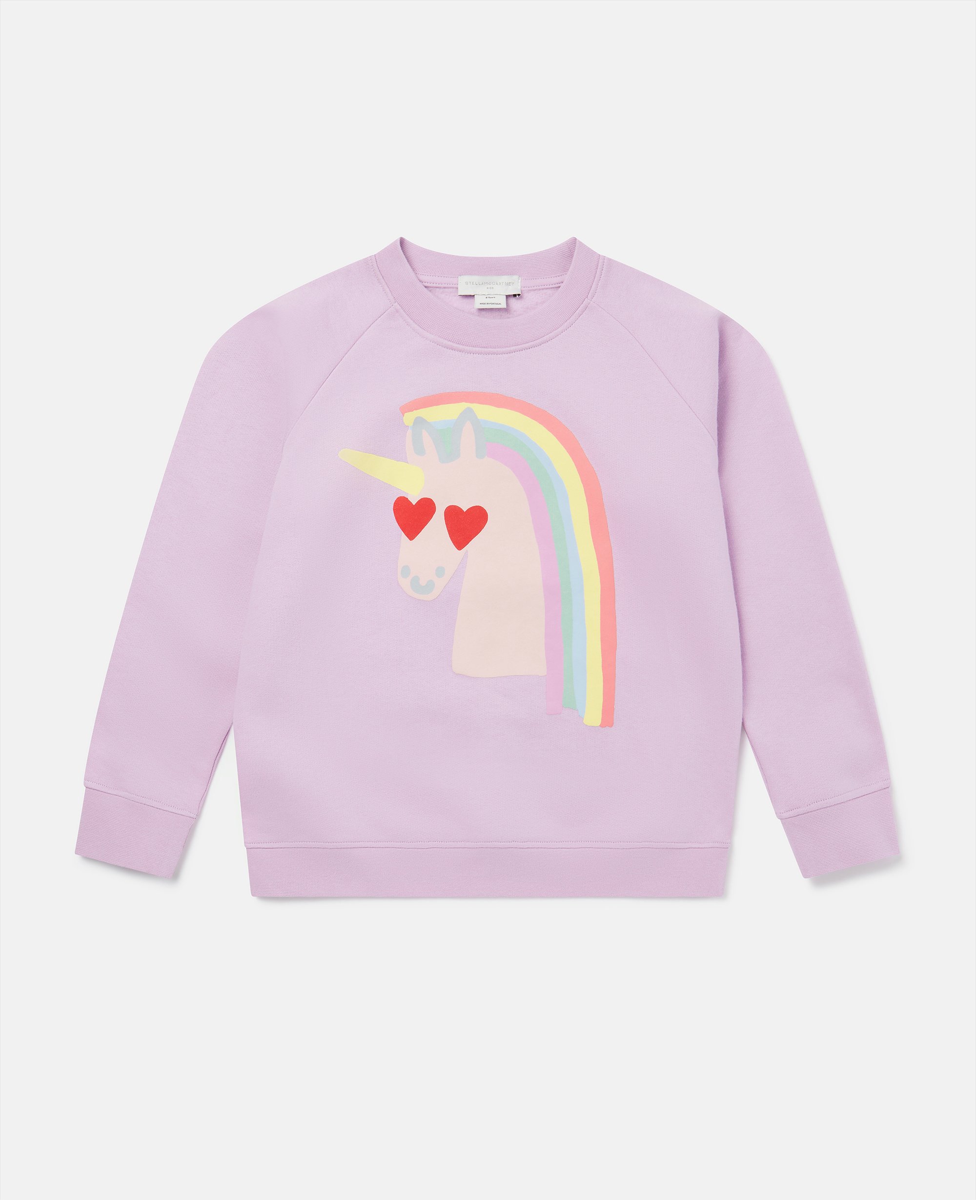 Stella Mccartney Rainbow Unicorn Motif Sweatshirt