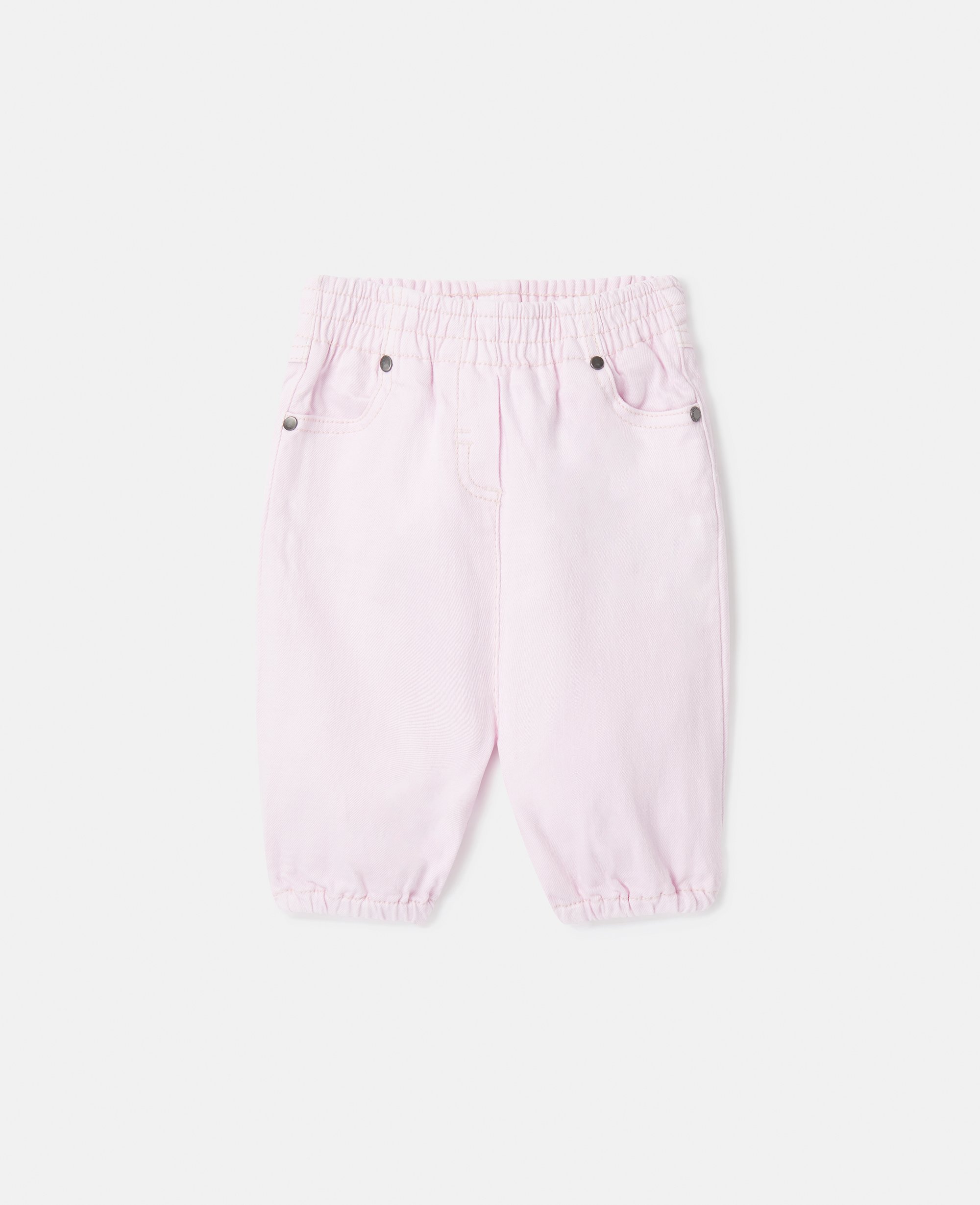 Stella Mccartney Kids' Organic Cotton Jeans In Pink