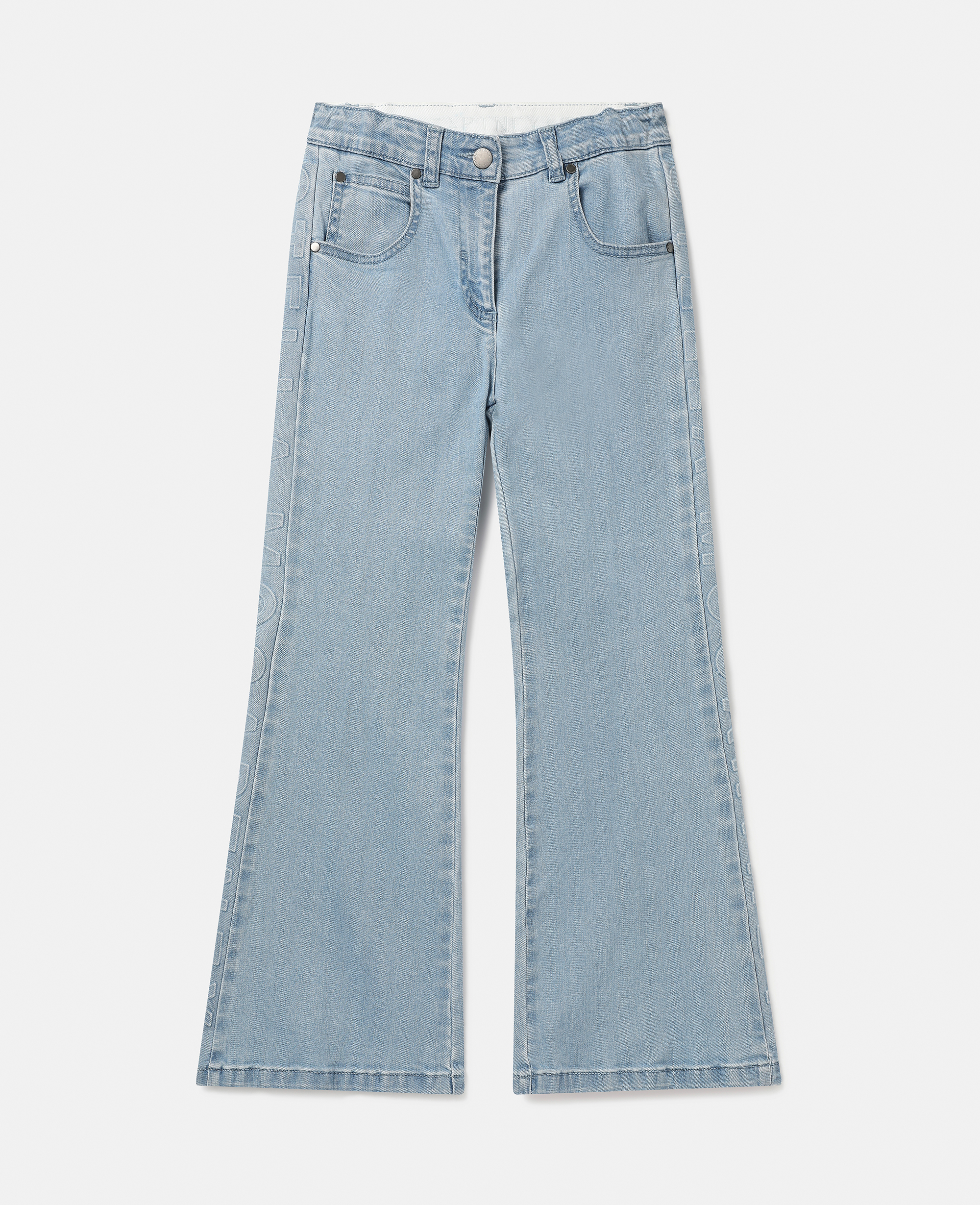 Stella McCartney – Wide Leg Jeans, Woman, Blue, Size: 14h