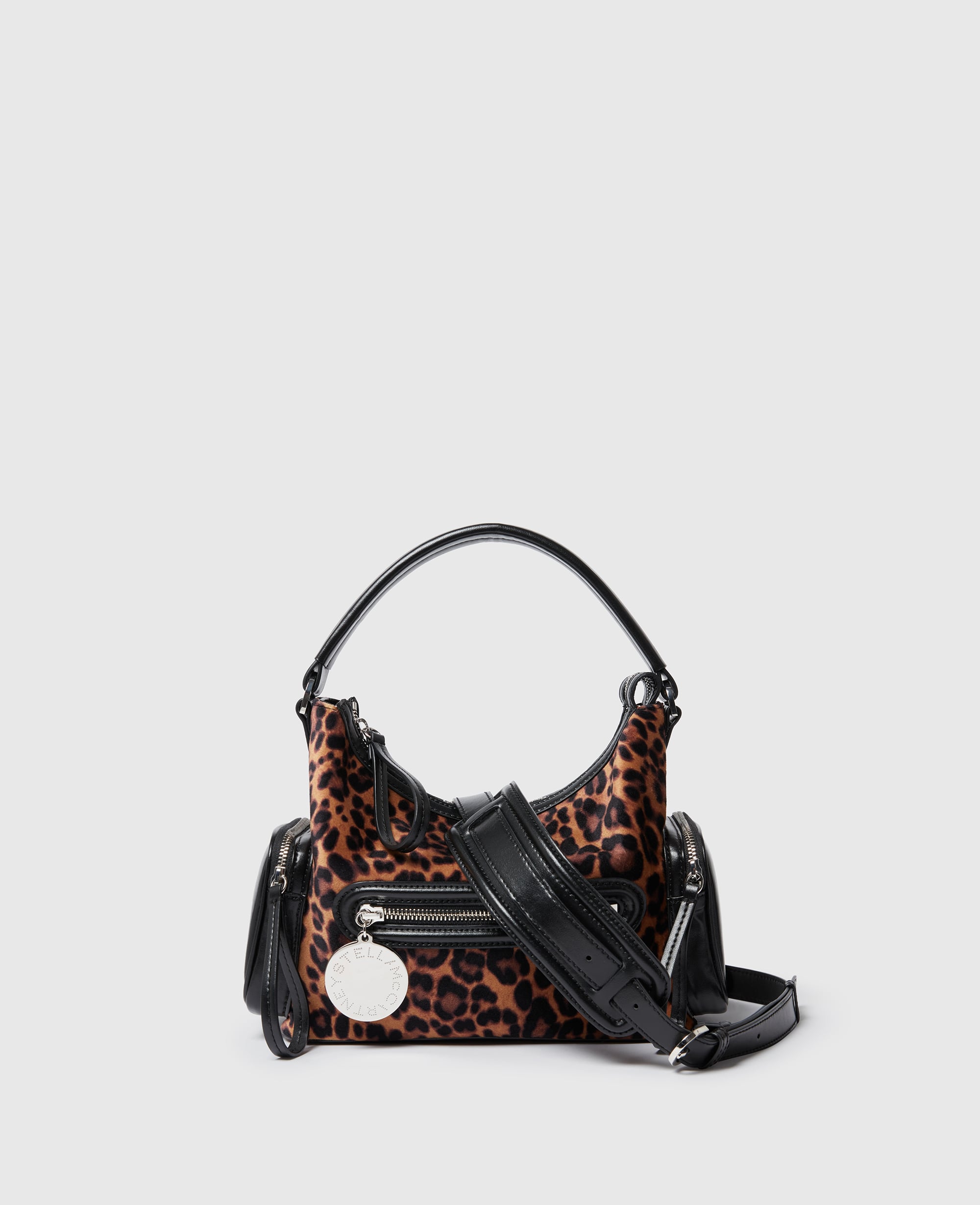 Stella McCartney - Kleine Schultertasche Dartmoor, Leopard